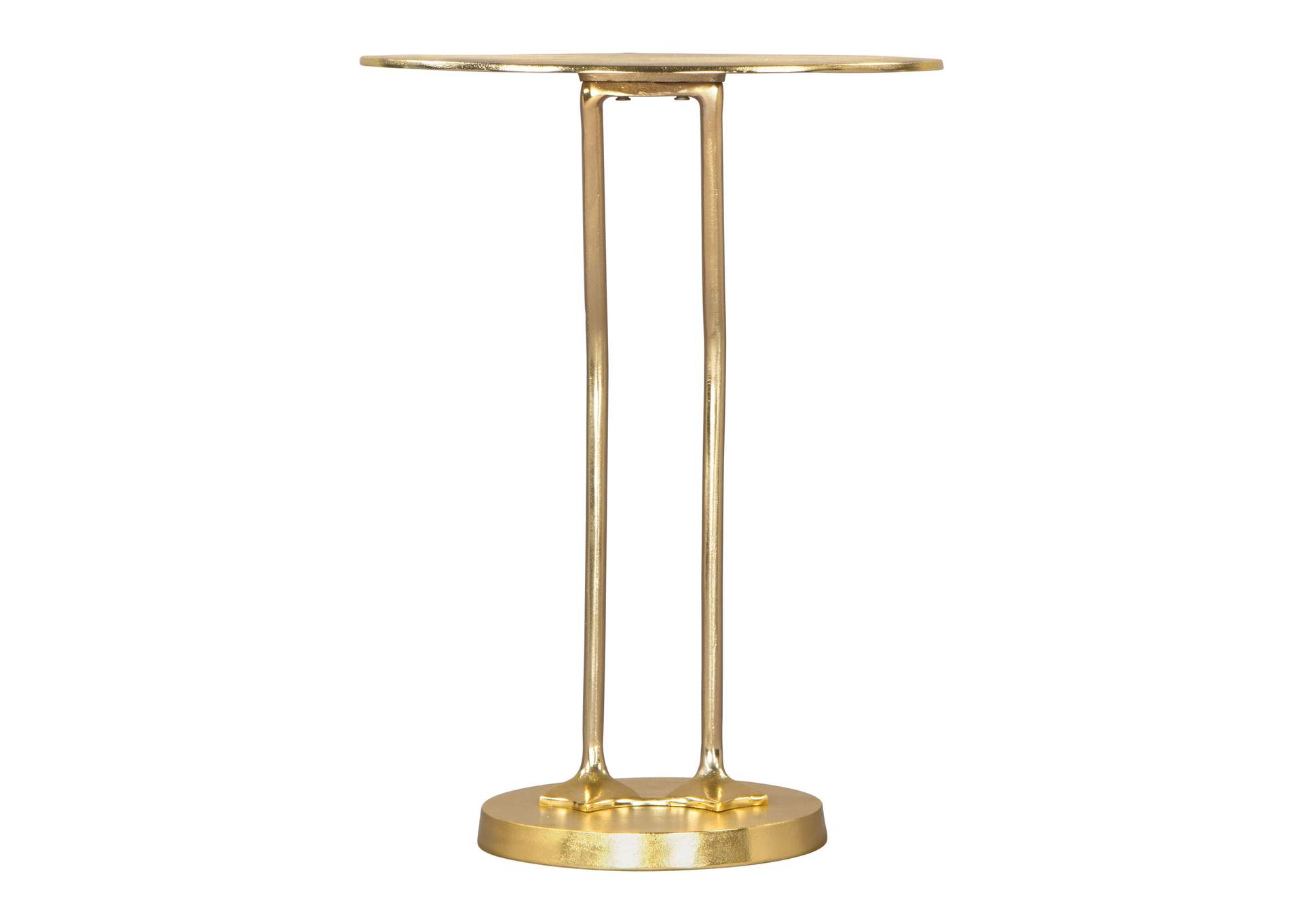 Grisham Side Table Gold,Zuo