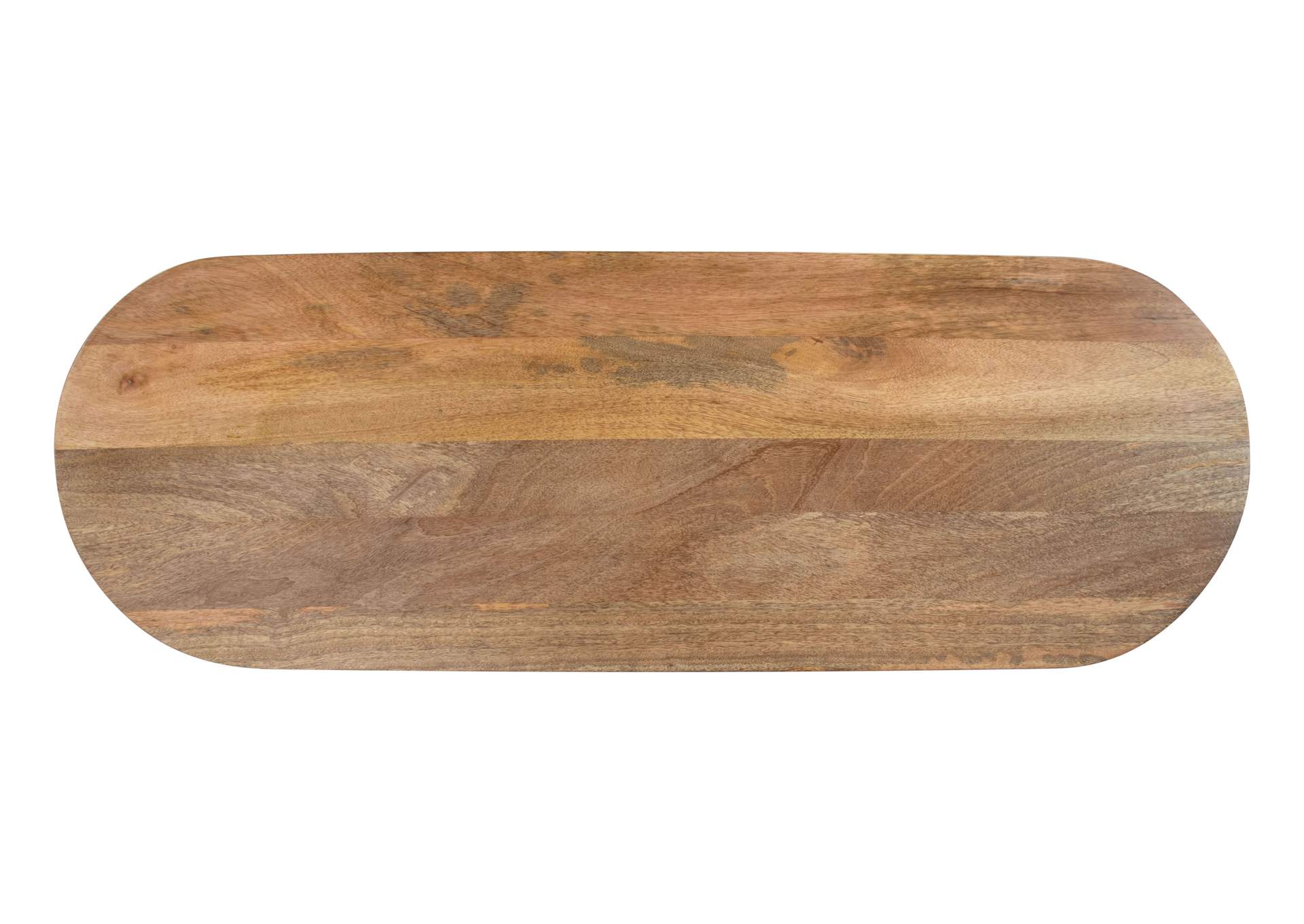 Vuite Console Table Natural & Brass,Zuo