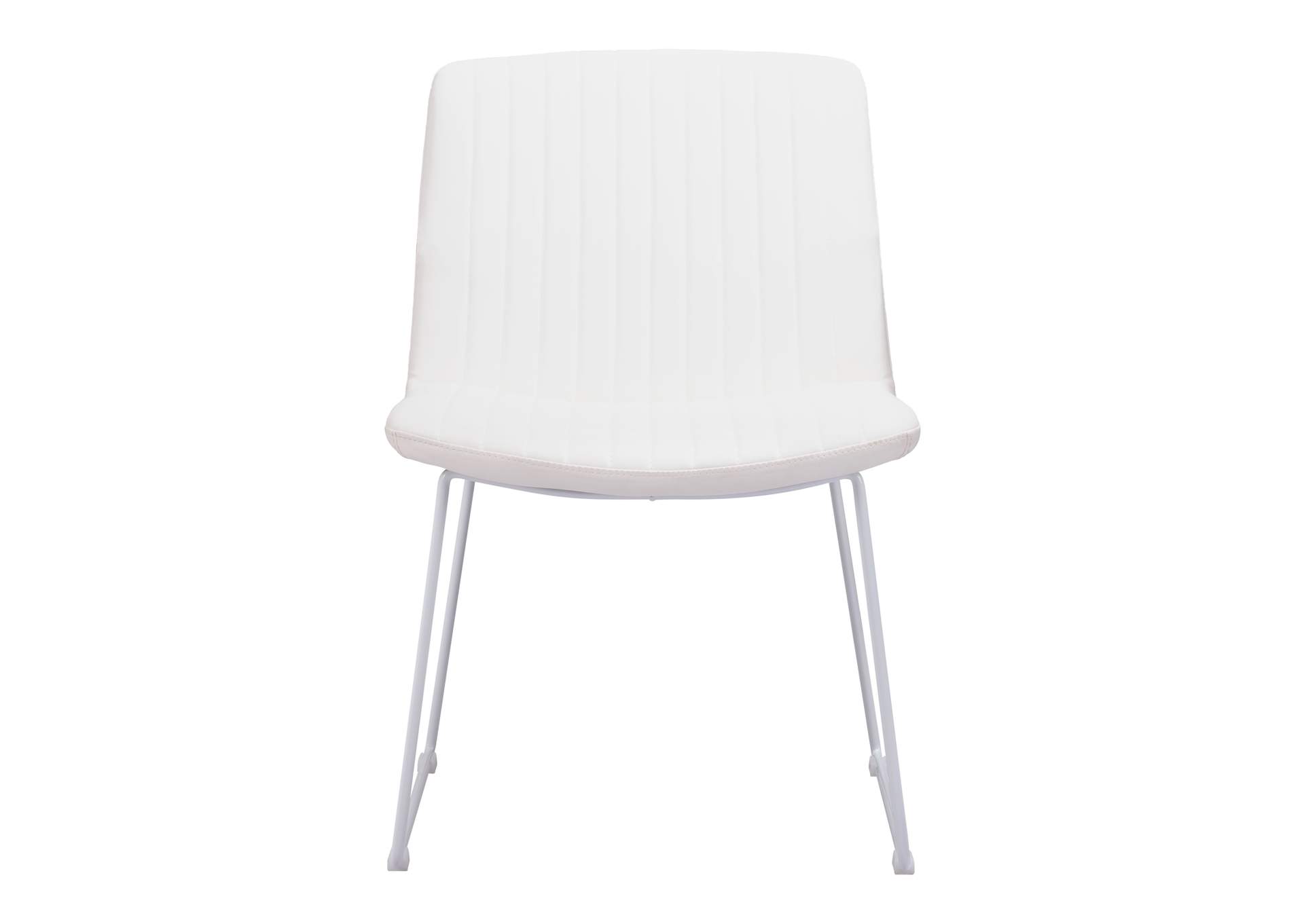 Joy Dining Chair (Set Of 2) White,Zuo