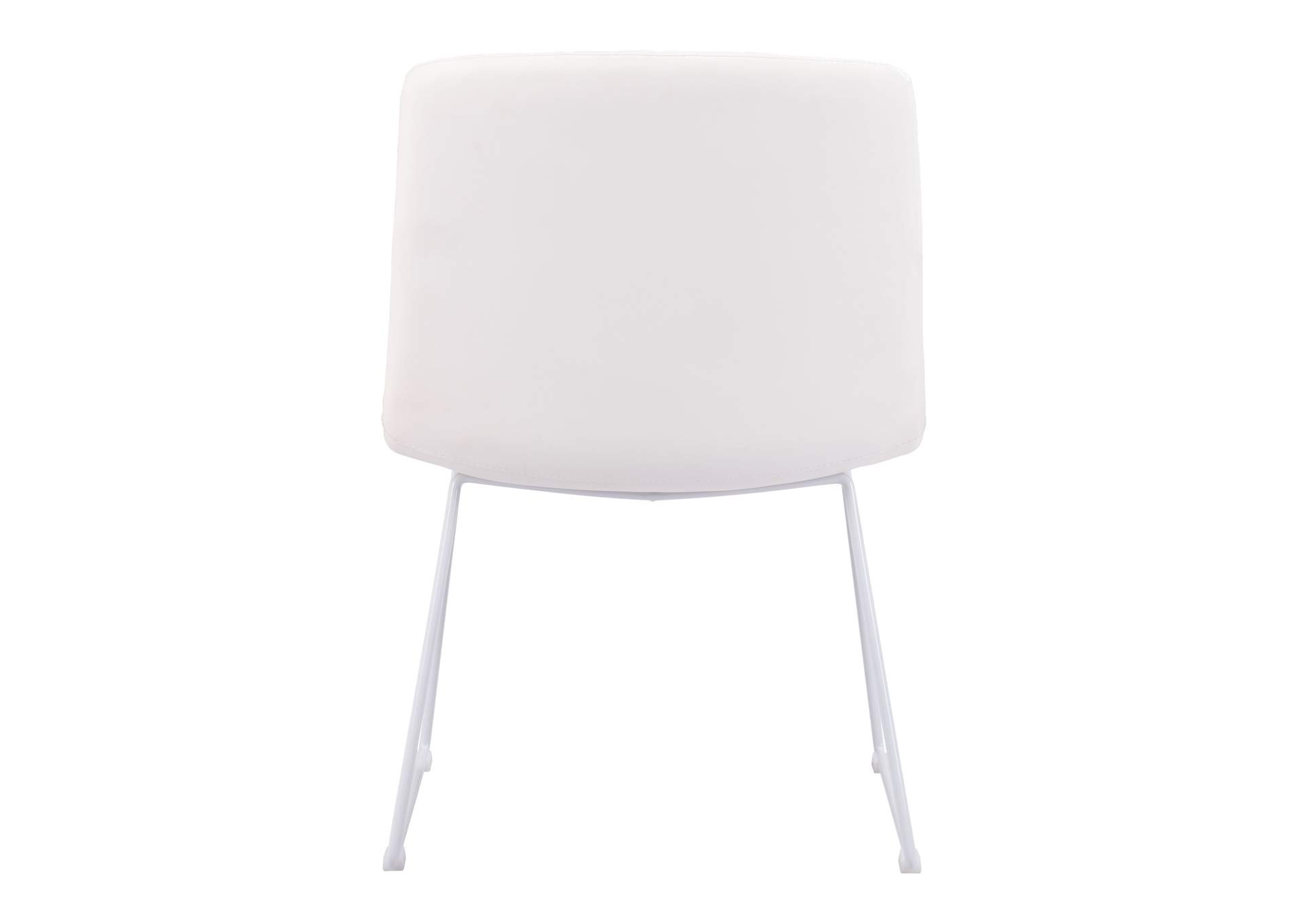 Joy Dining Chair (Set Of 2) White,Zuo