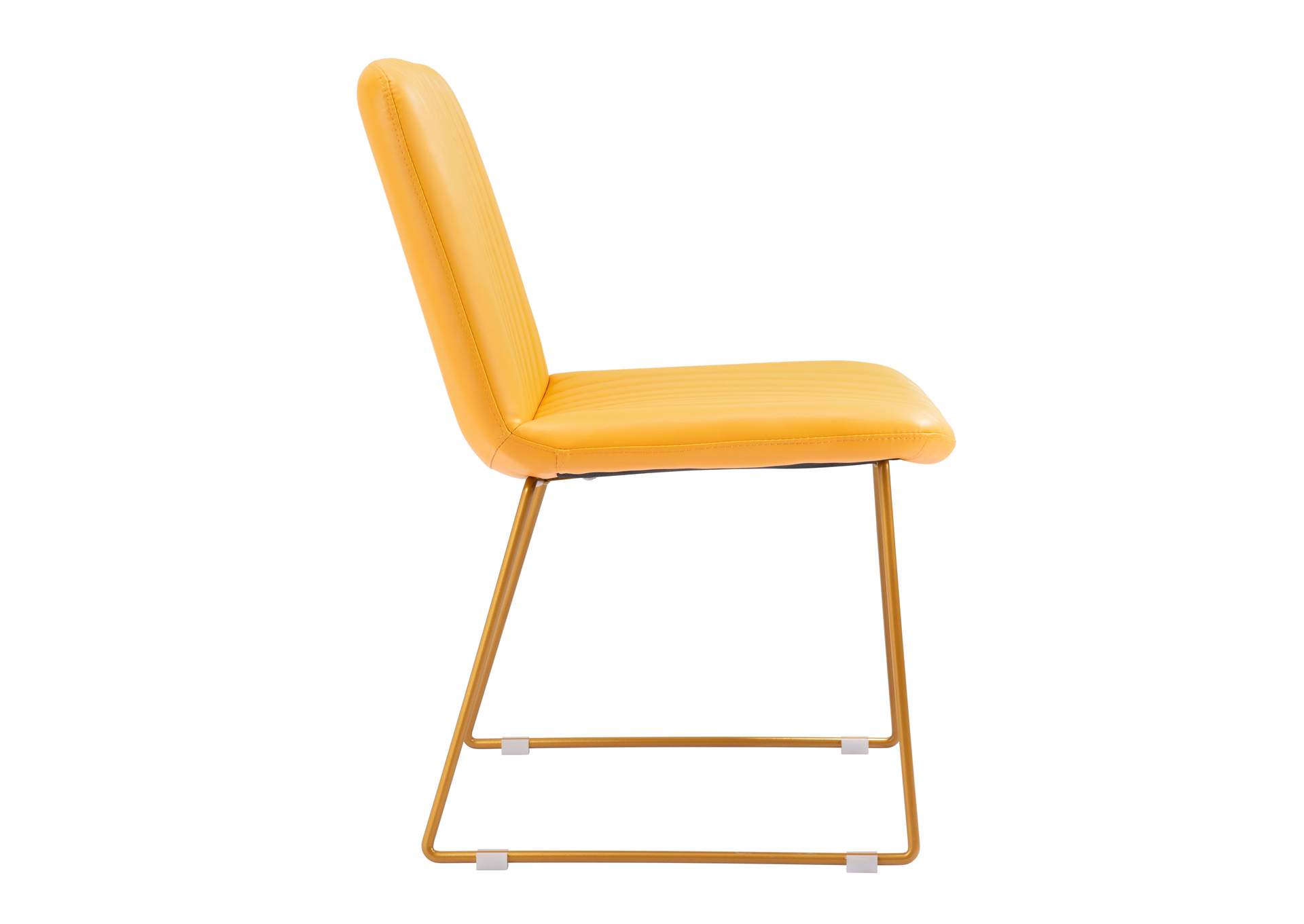 Joy Dining Chair (Set Of 2) Yellow,Zuo