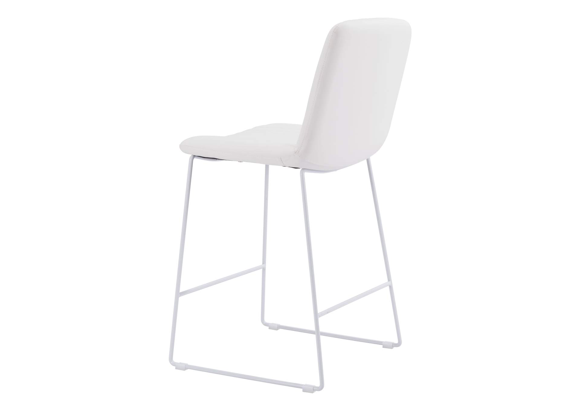 Mode Counter Stool (Set Of 2) White,Zuo