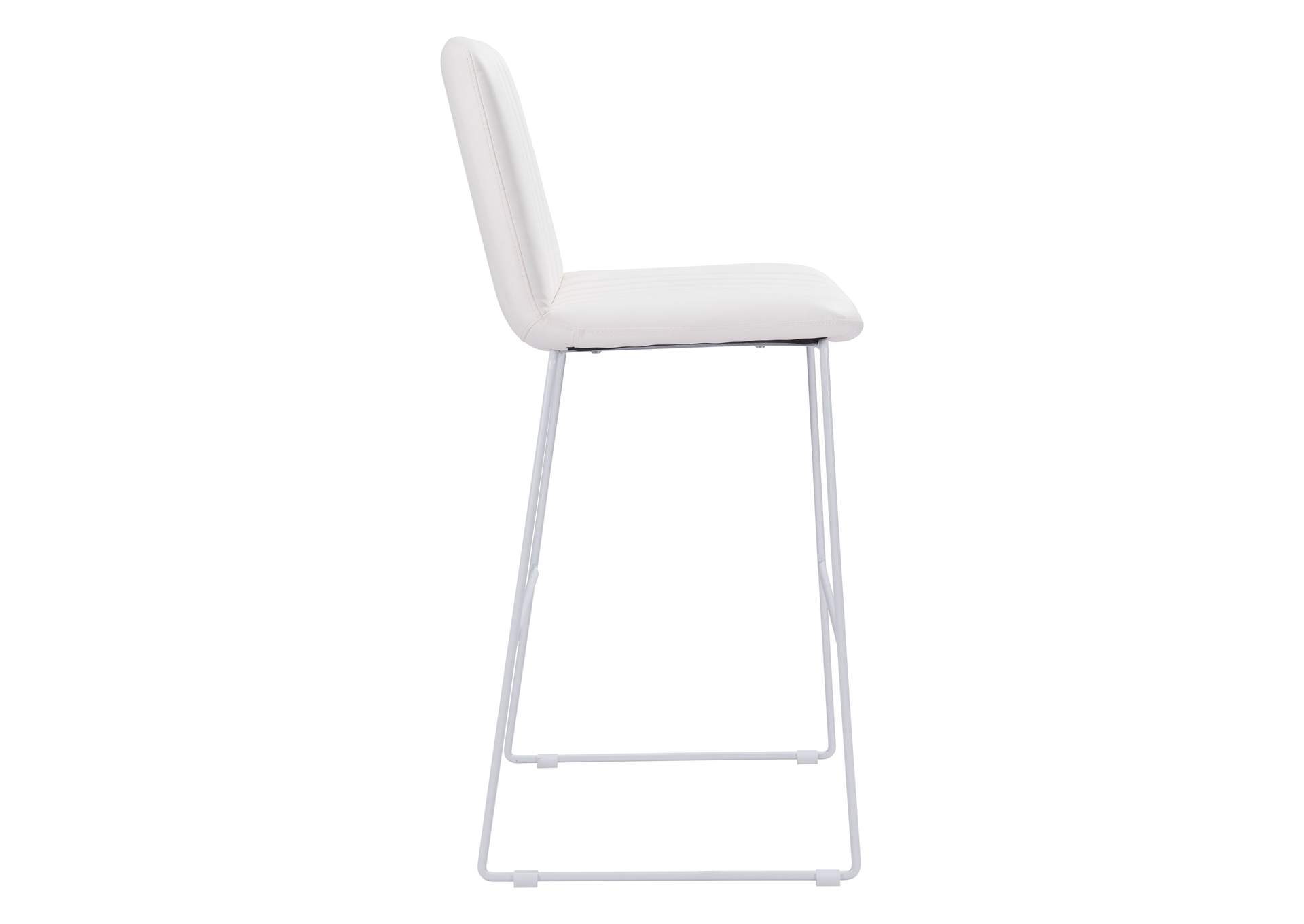 Mode Barstool (Set Of 2) White,Zuo