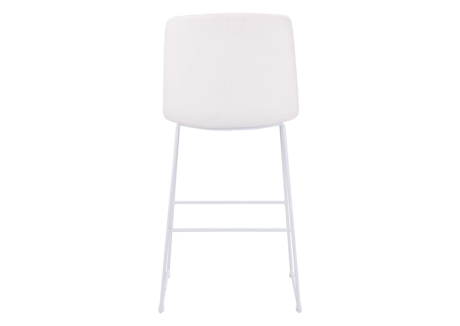 Mode Barstool (Set Of 2) White,Zuo