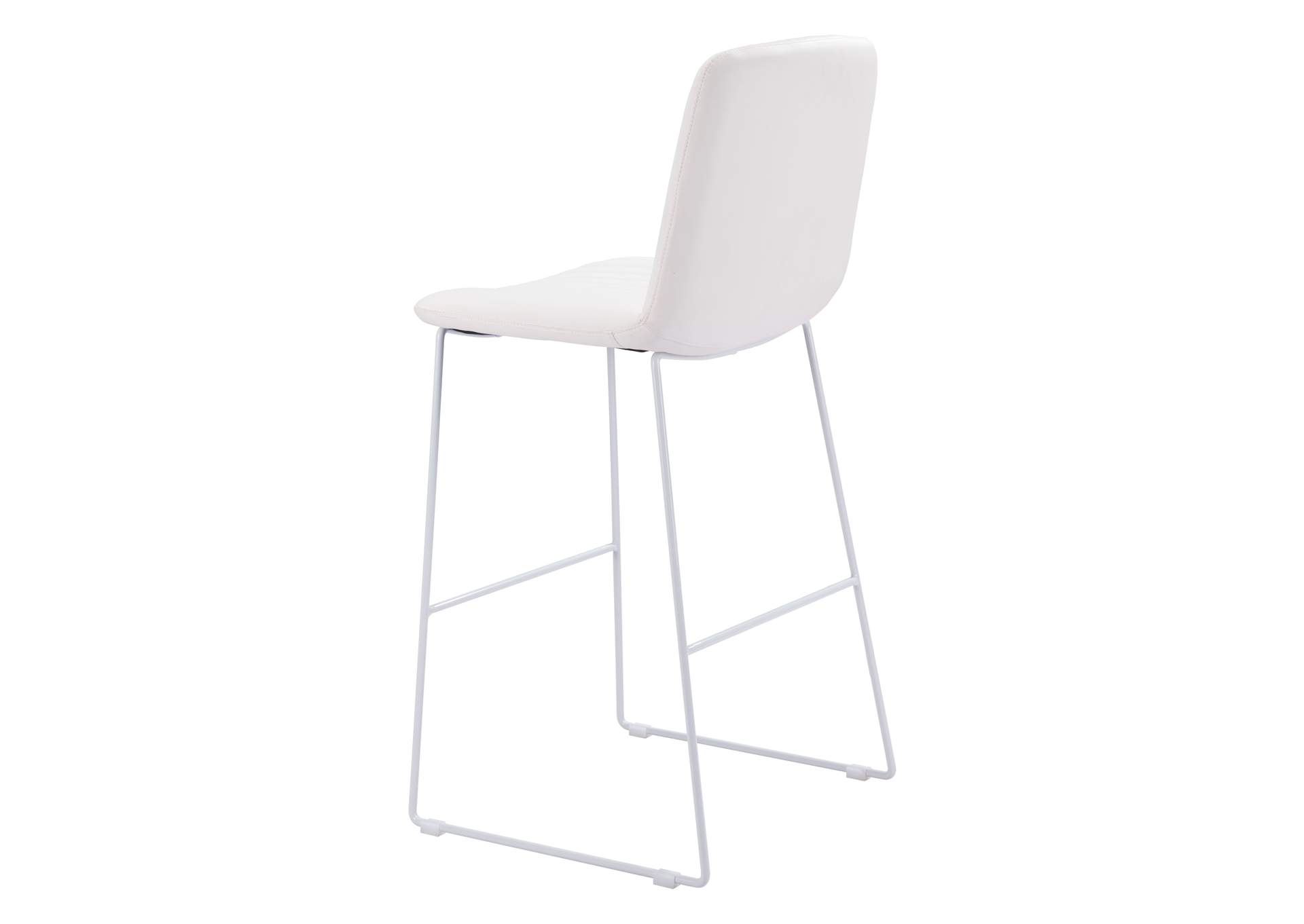 Mode Barstool (Set Of 2) White,Zuo