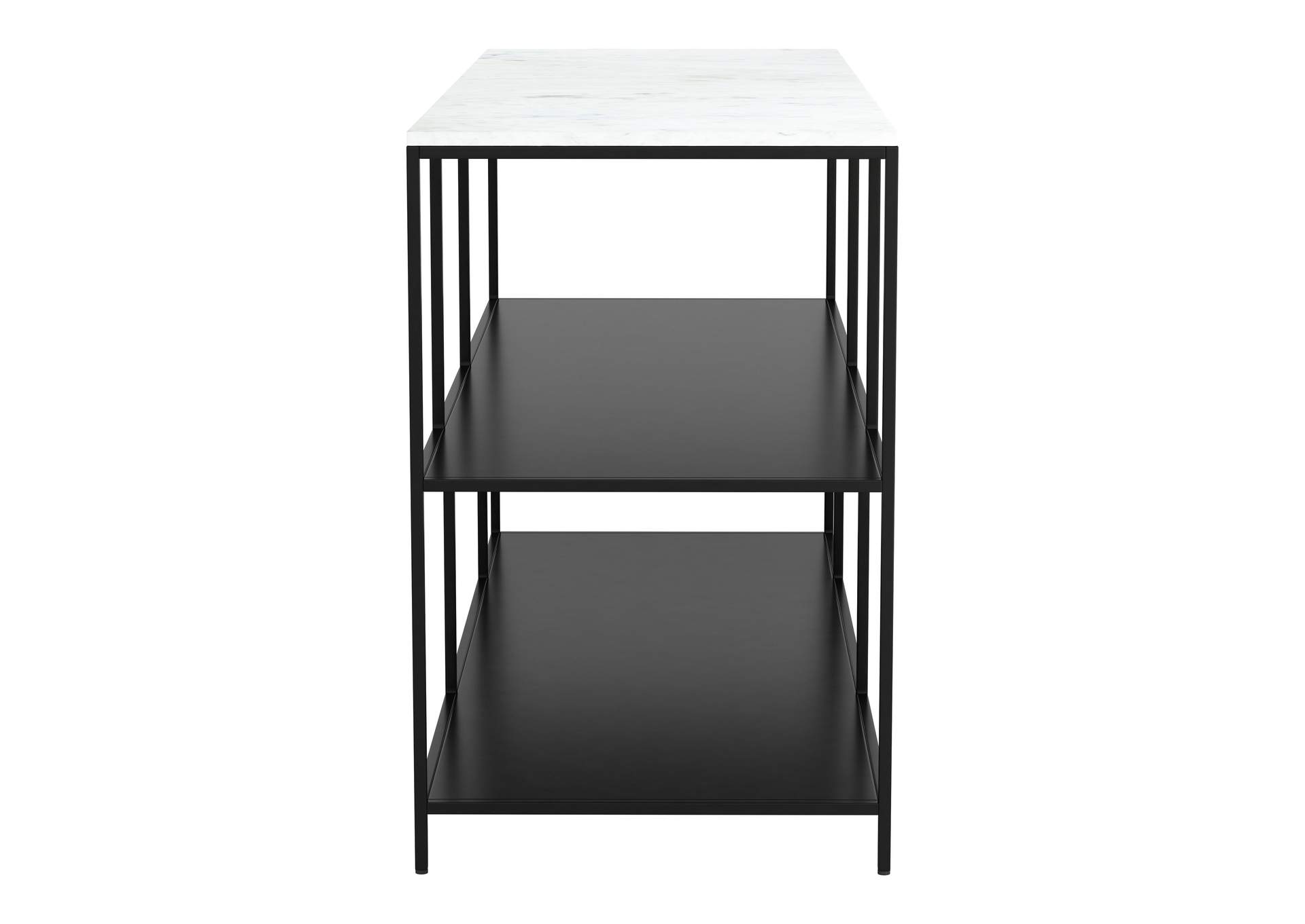 Singularity Console Table White & Black,Zuo