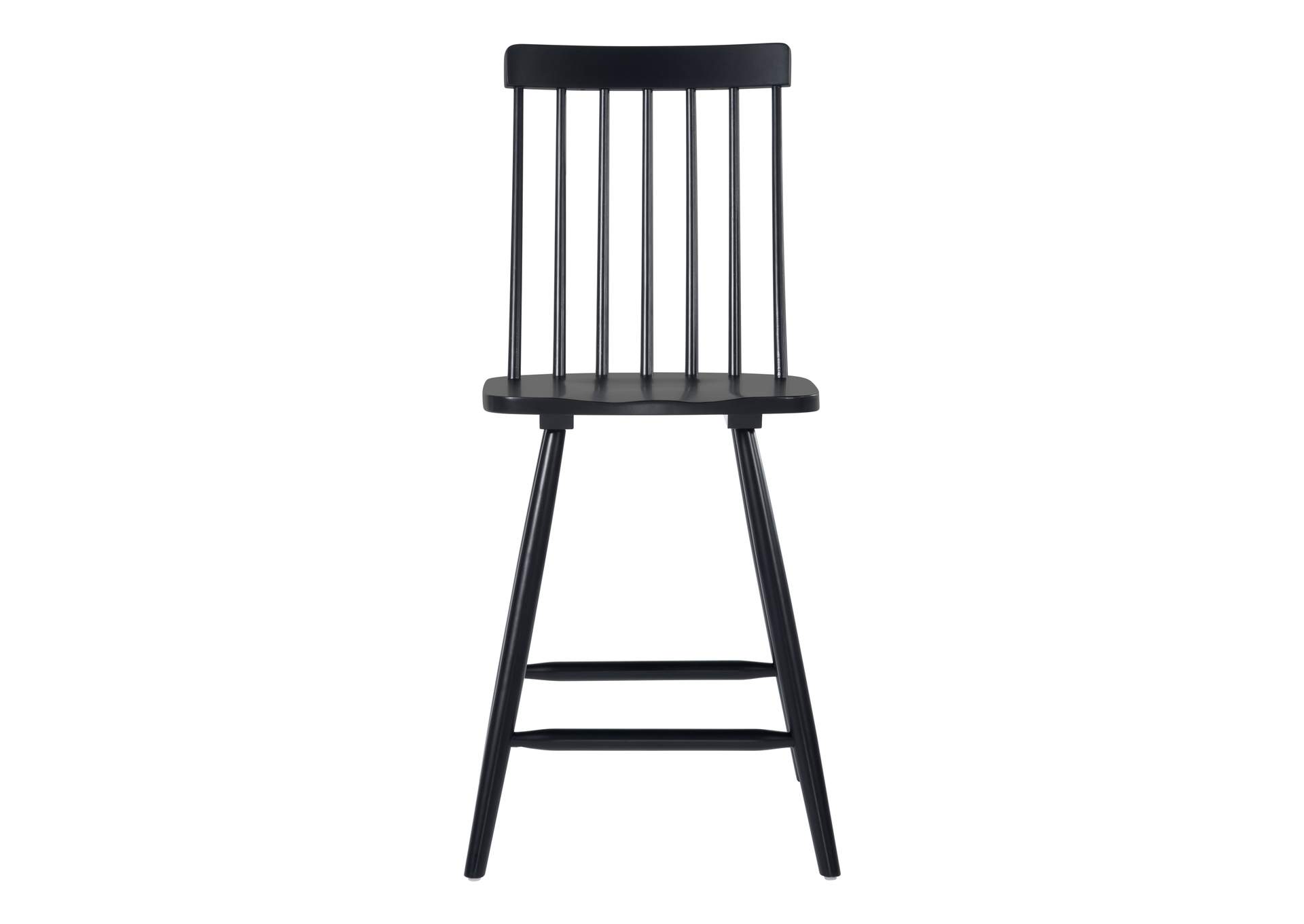 Ashley Counter Stool (Set Of 2) Black,Zuo