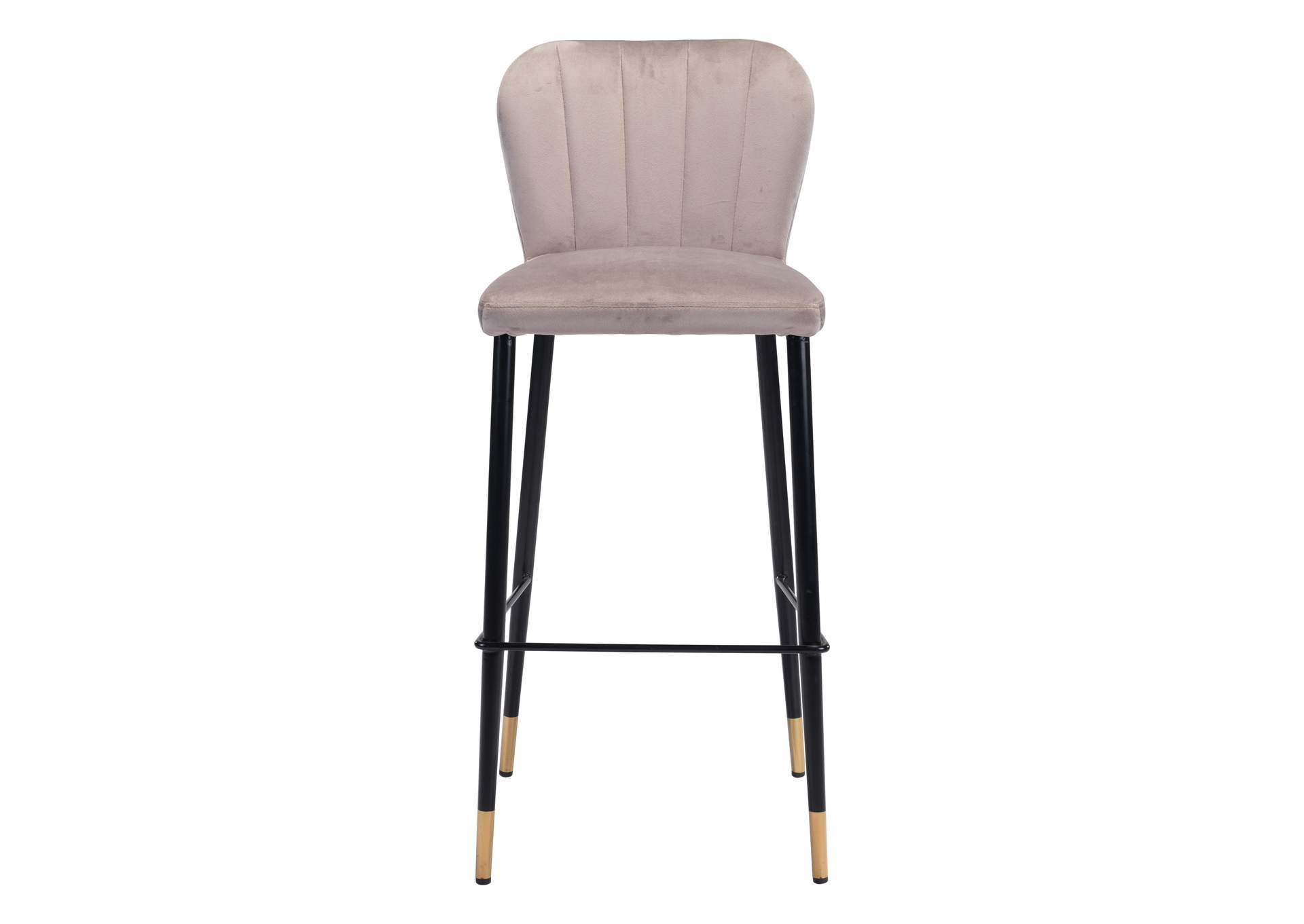 Manchester Barstool (Set Of 2) Gray,Zuo