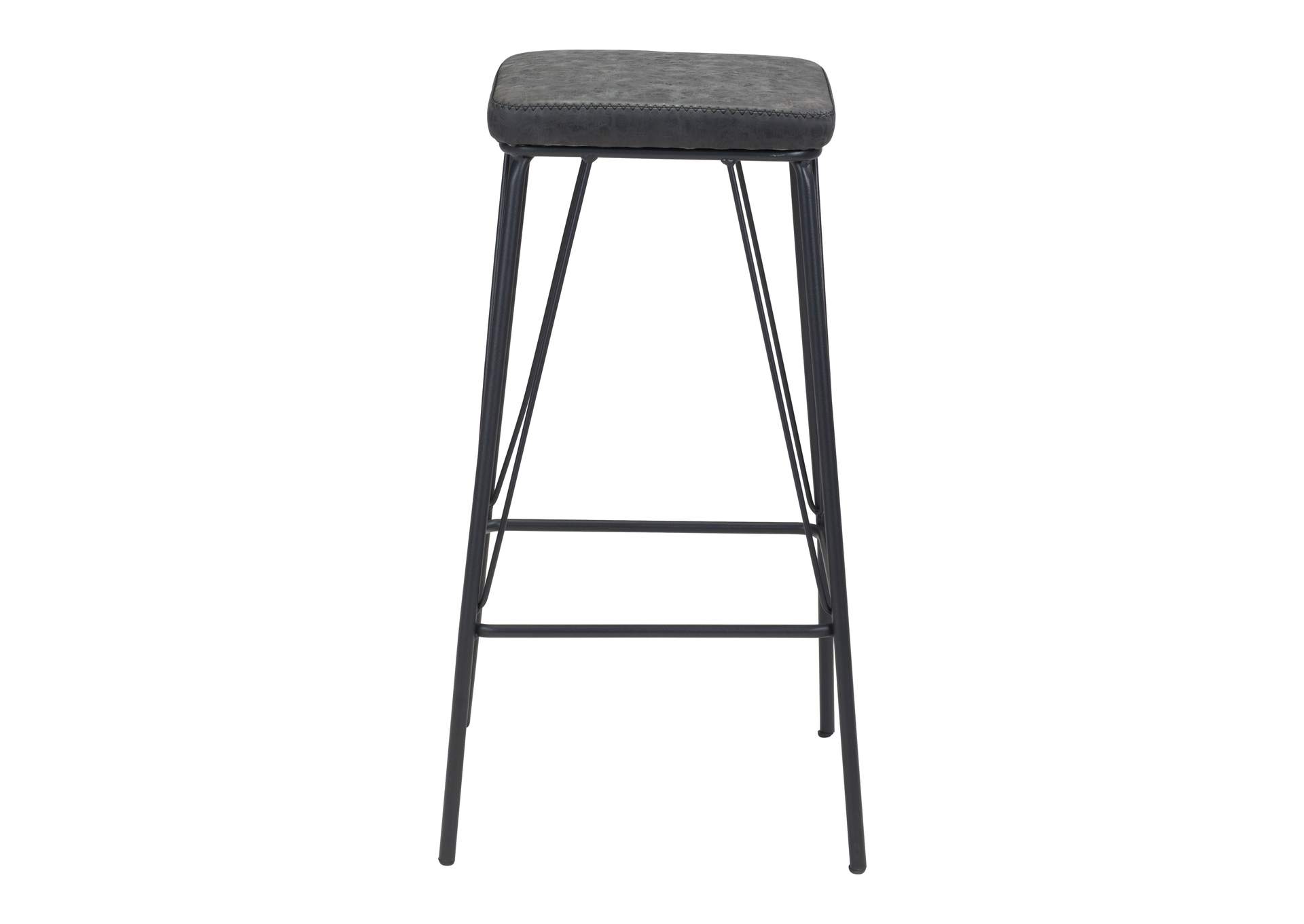 Samuel Barstool (Set Of 2) Vintage Black,Zuo