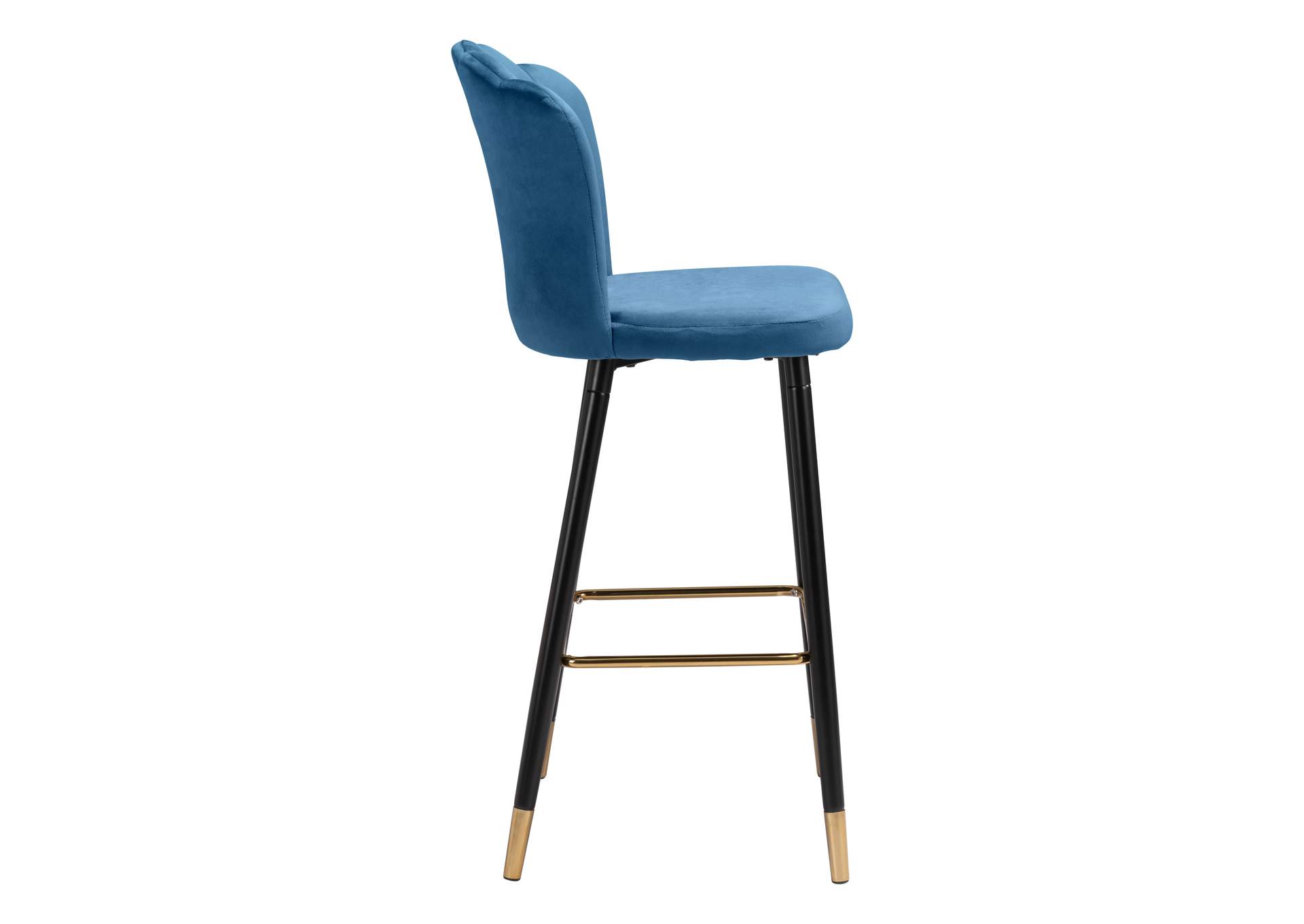Zinclair Barstool Blue,Zuo