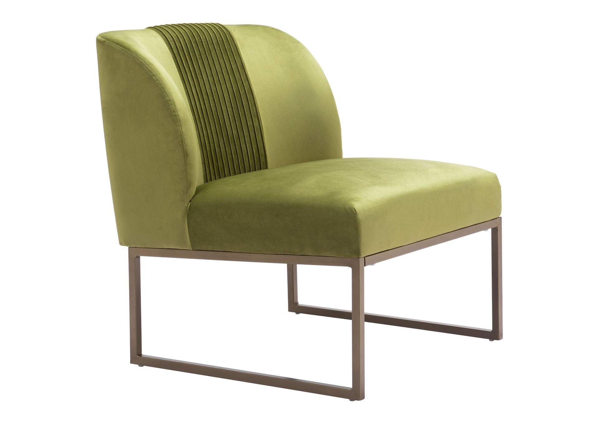 Sante Fe Accent Chair Olive Green,Zuo