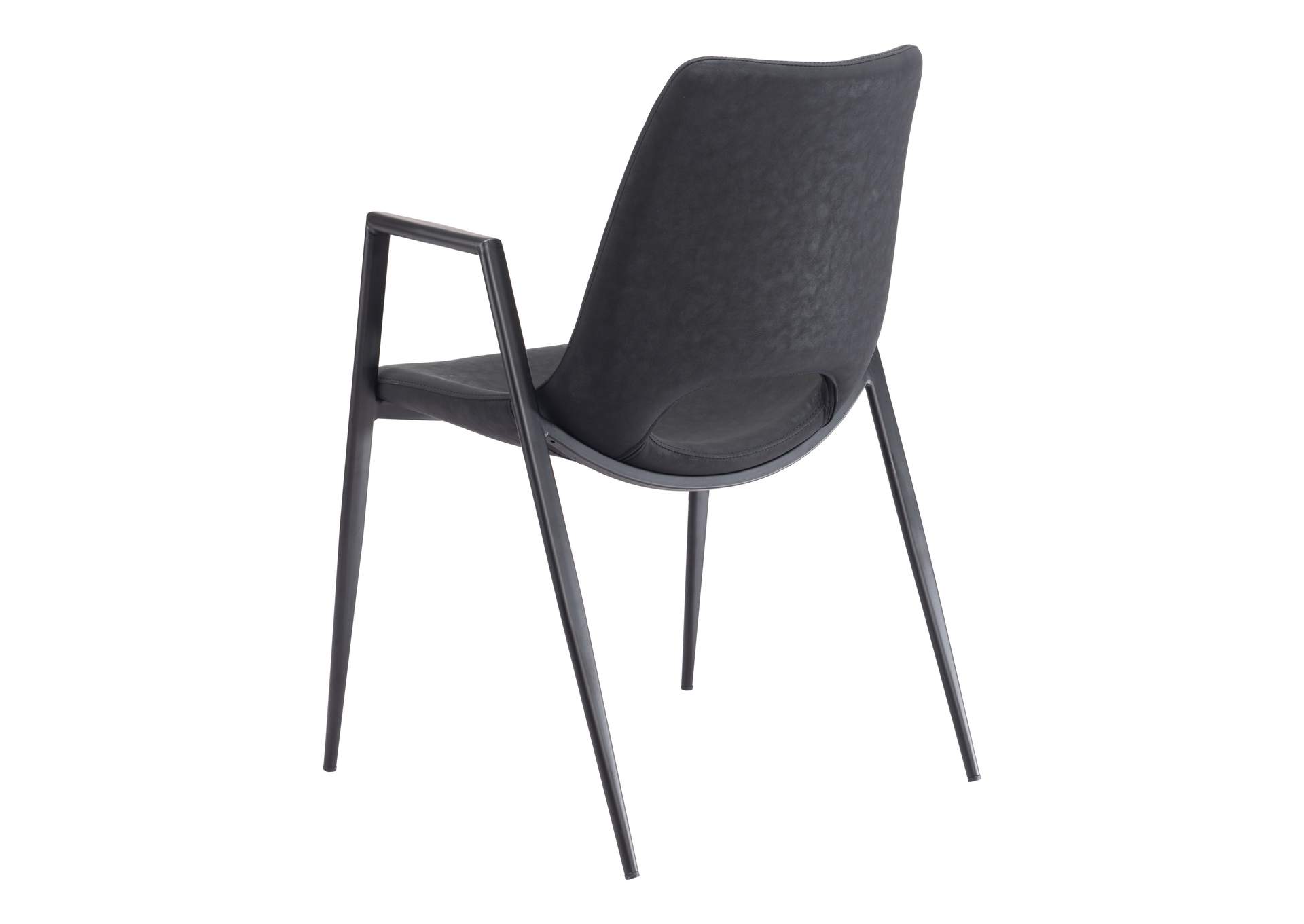Desi Dining Chair (Set Of 2) Black,Zuo
