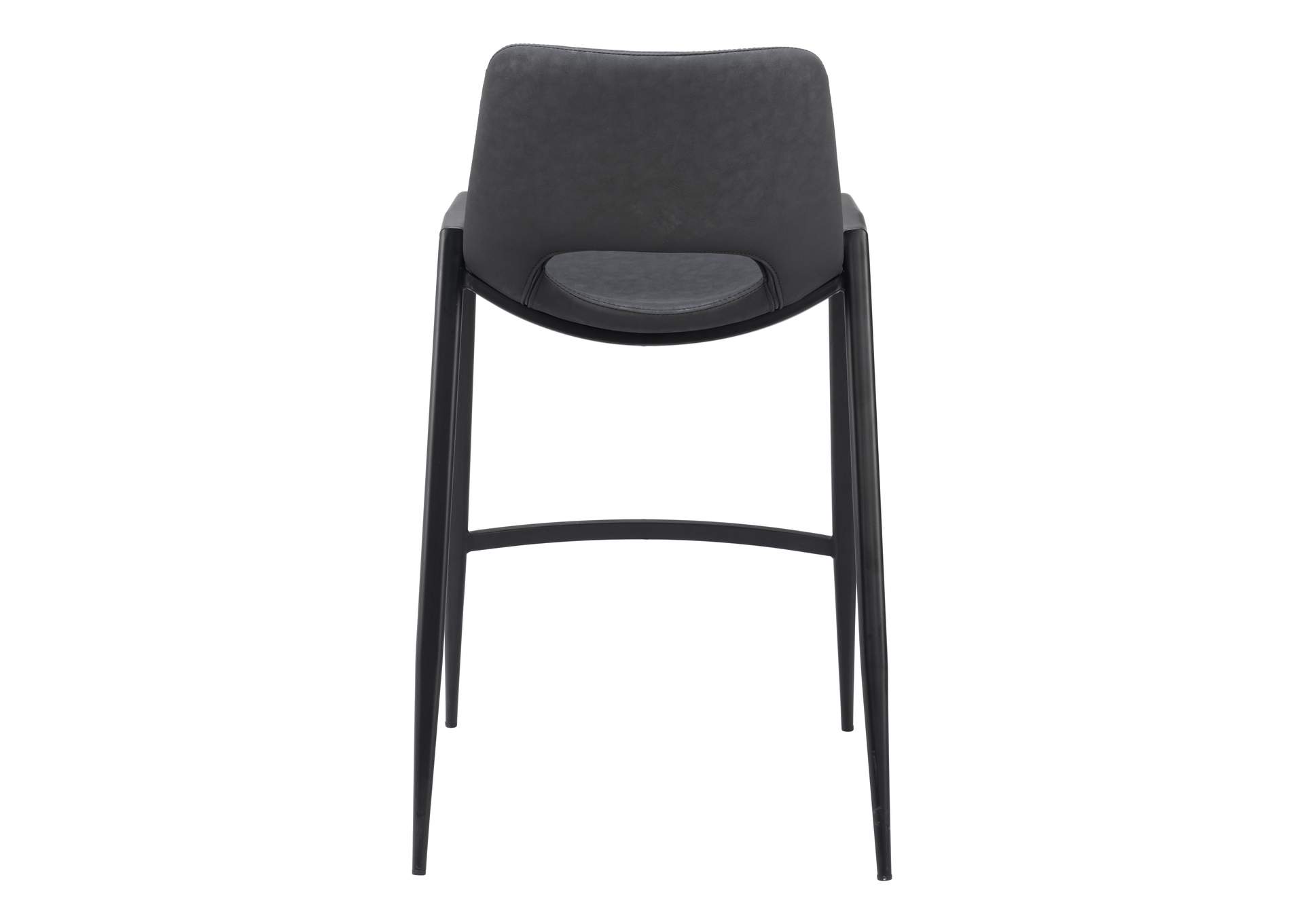 Desi Counter Stool (Set Of 2) Black,Zuo