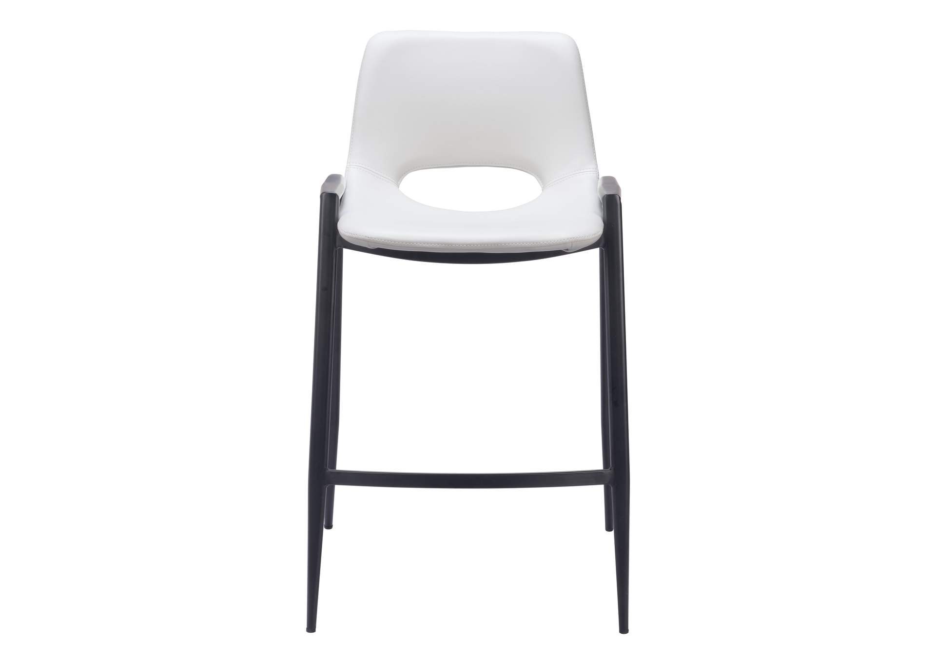 Desi Counter Stool (Set Of 2) White,Zuo