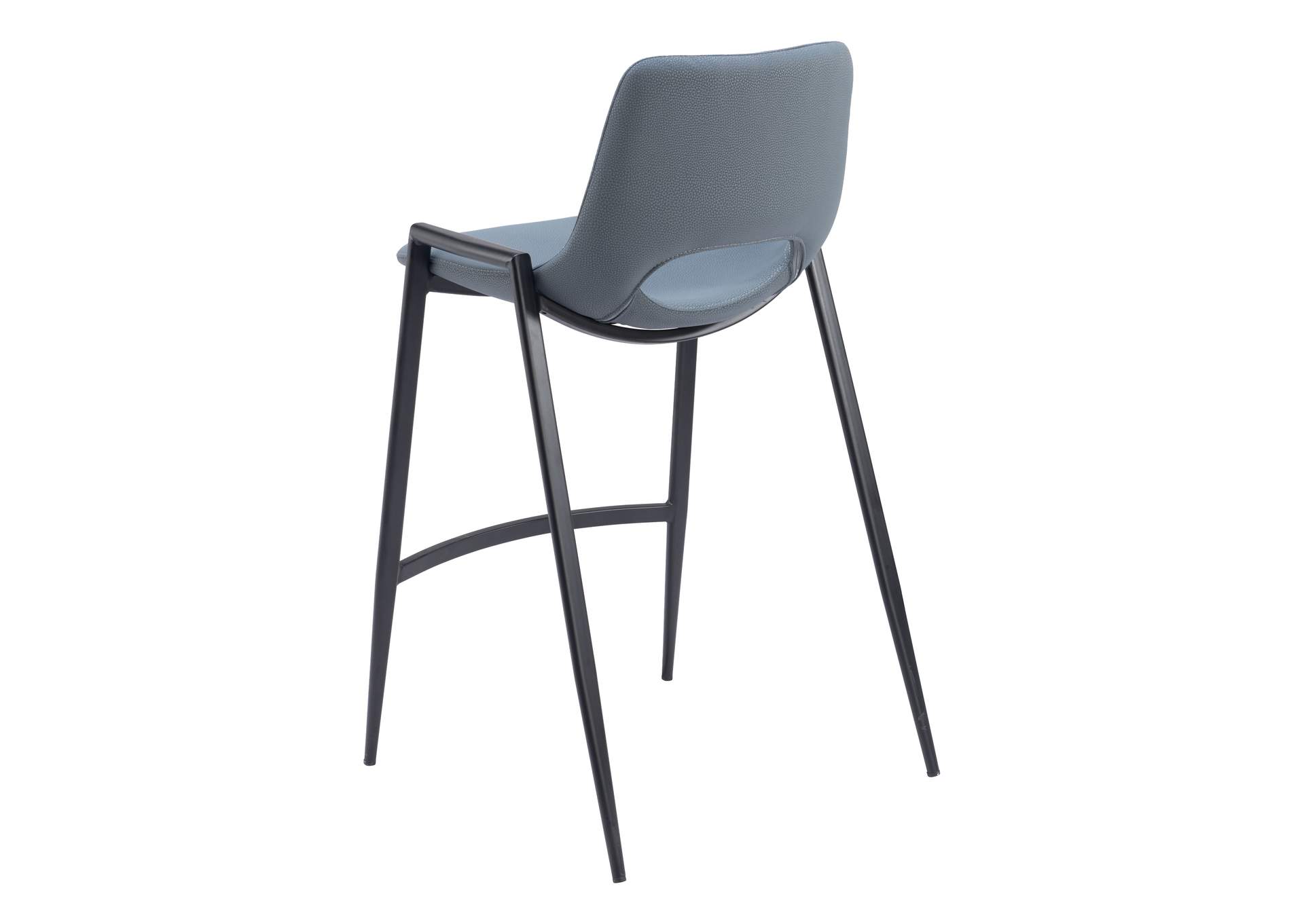 Desi Counter Stool (Set Of 2) Blue,Zuo