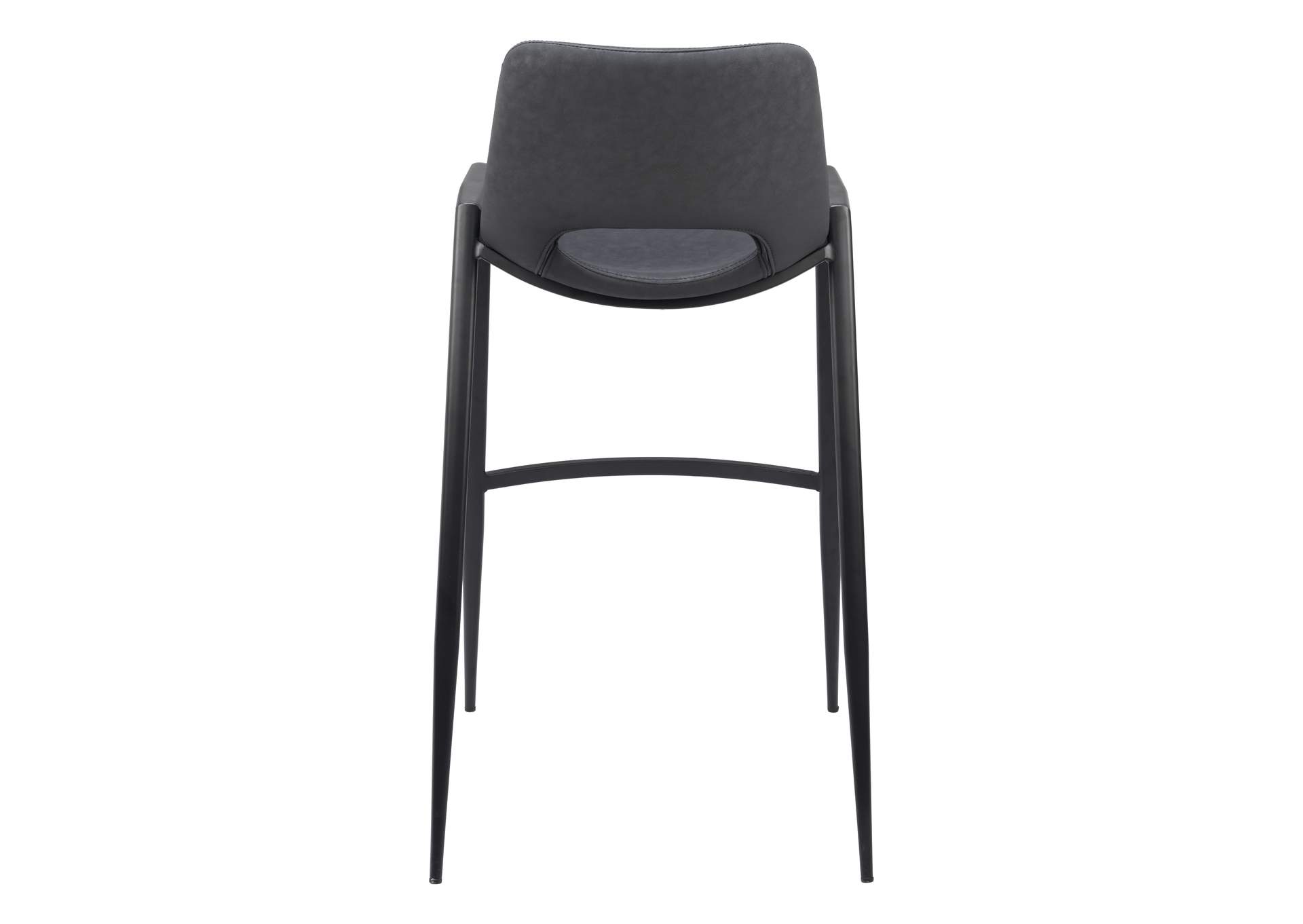 Desi Barstool Chair (Set Of 2) Black,Zuo