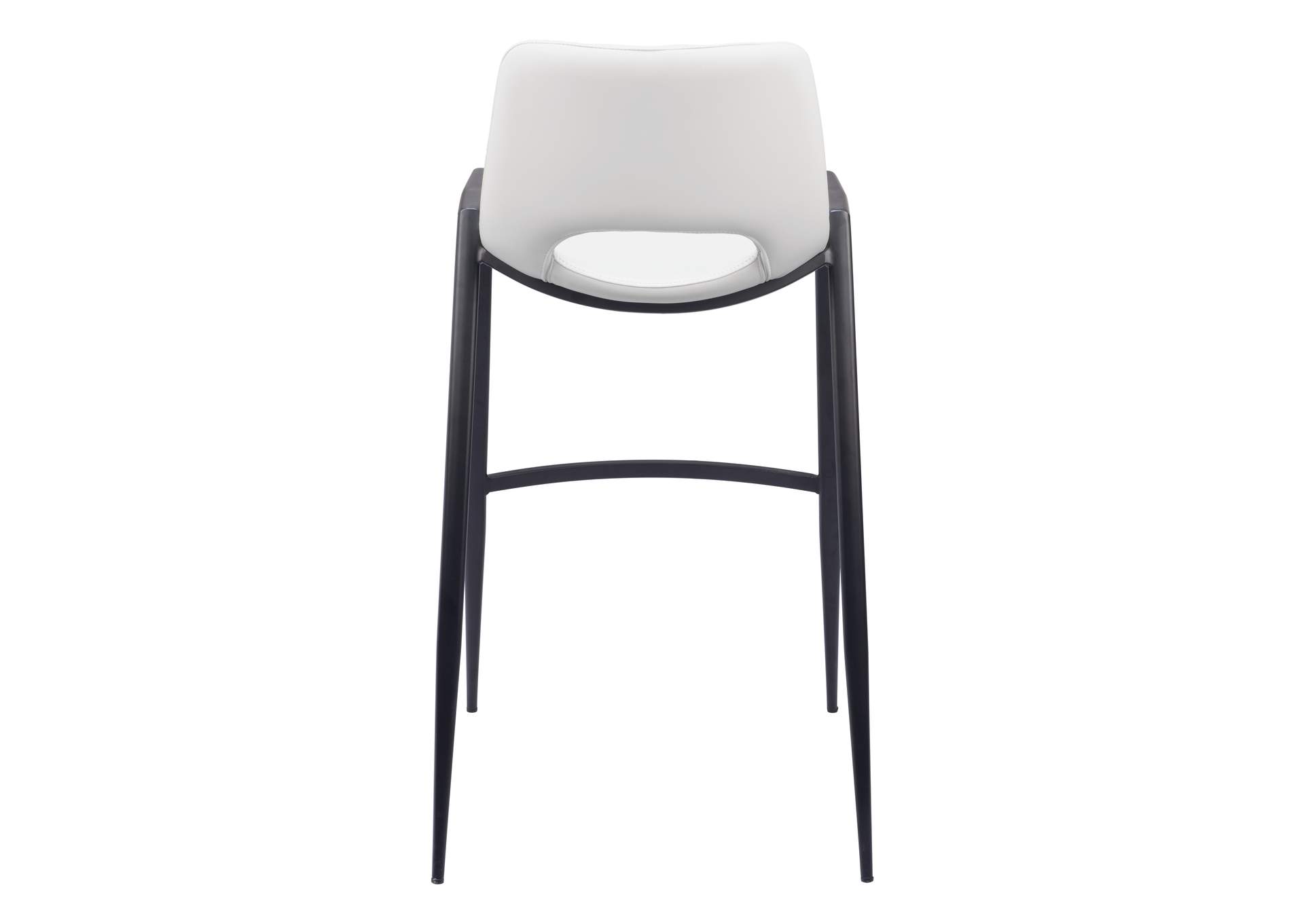 Desi Barstool Chair (Set Of 2) White,Zuo