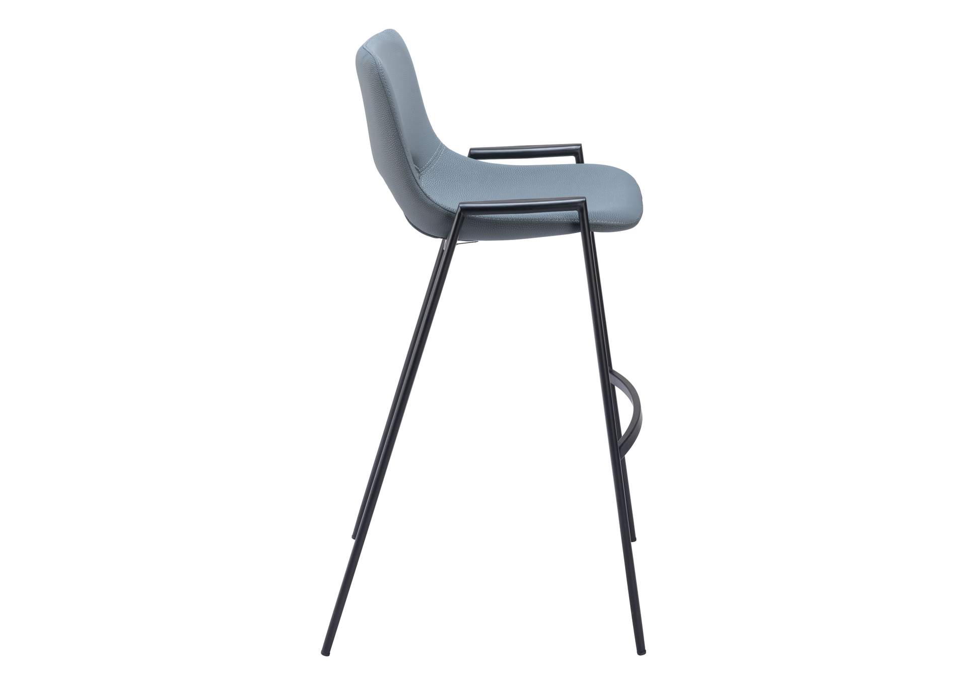 Desi Barstool Chair (Set Of 2) Blue,Zuo