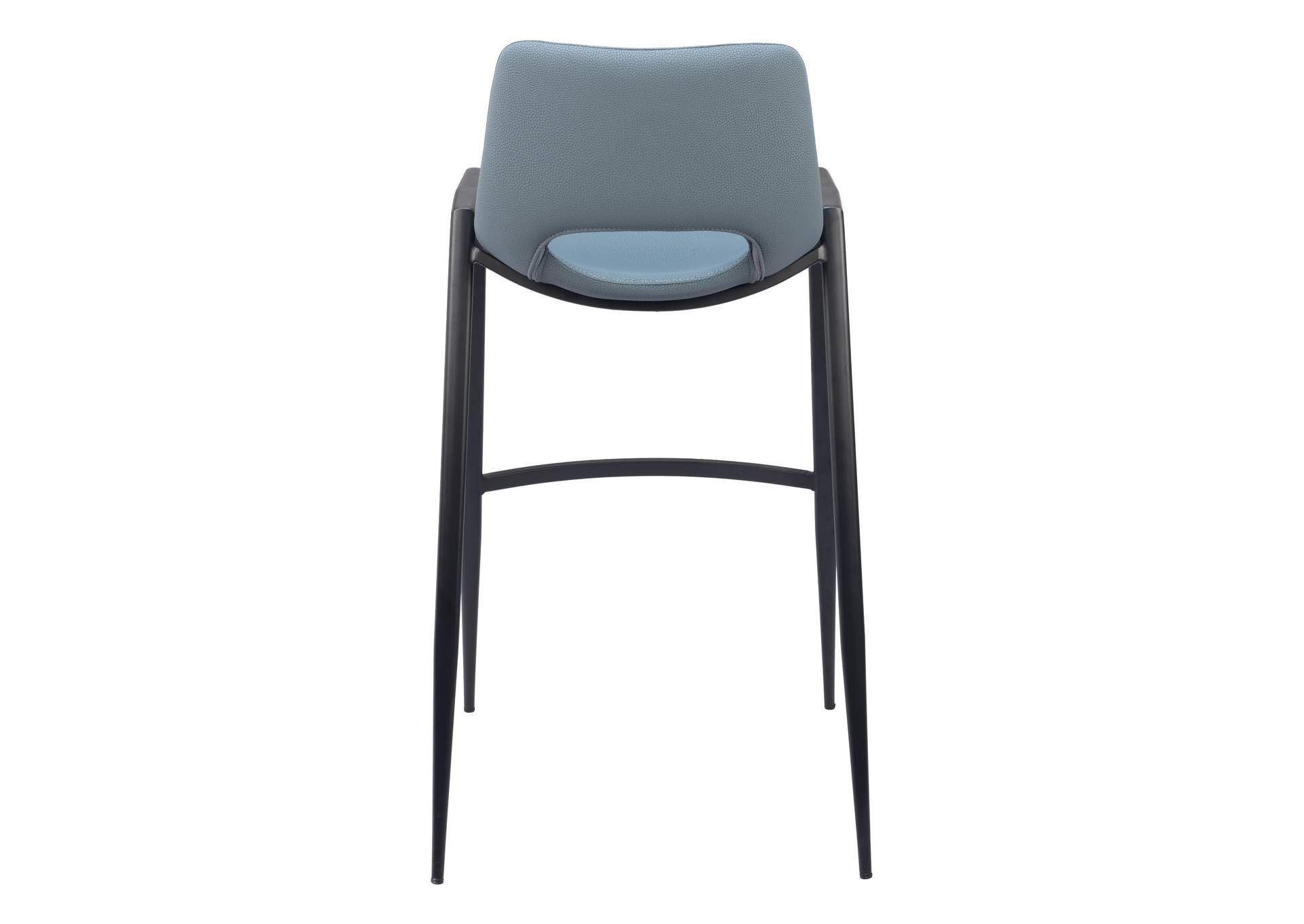 Desi Barstool Chair (Set Of 2) Blue,Zuo