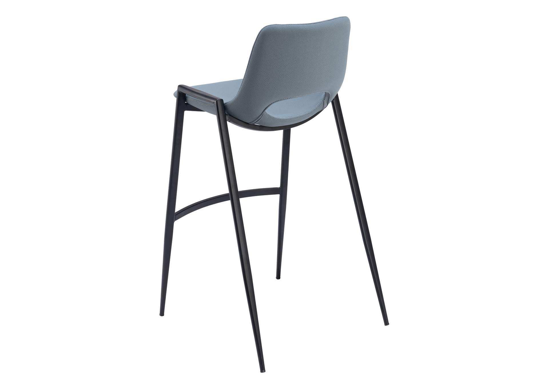 Desi Barstool Chair (Set Of 2) Blue,Zuo
