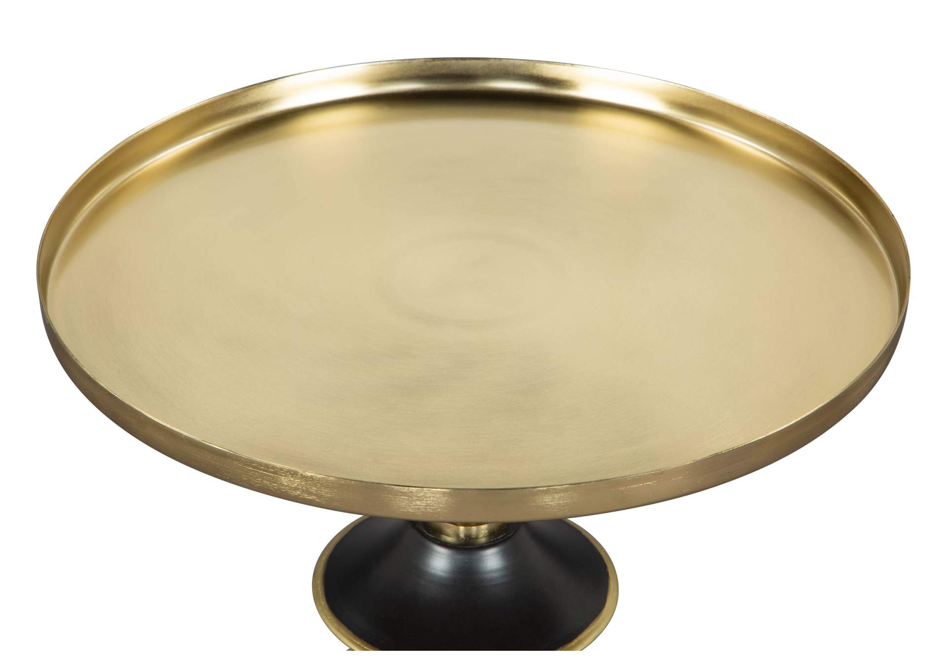 Donahue Side Table Gold & Black,Zuo