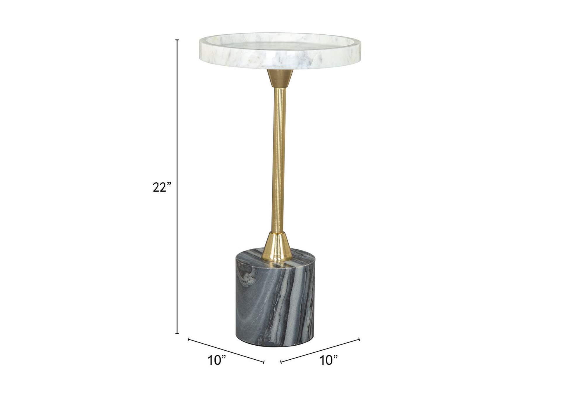 Johan Side Table Multicolor,Zuo