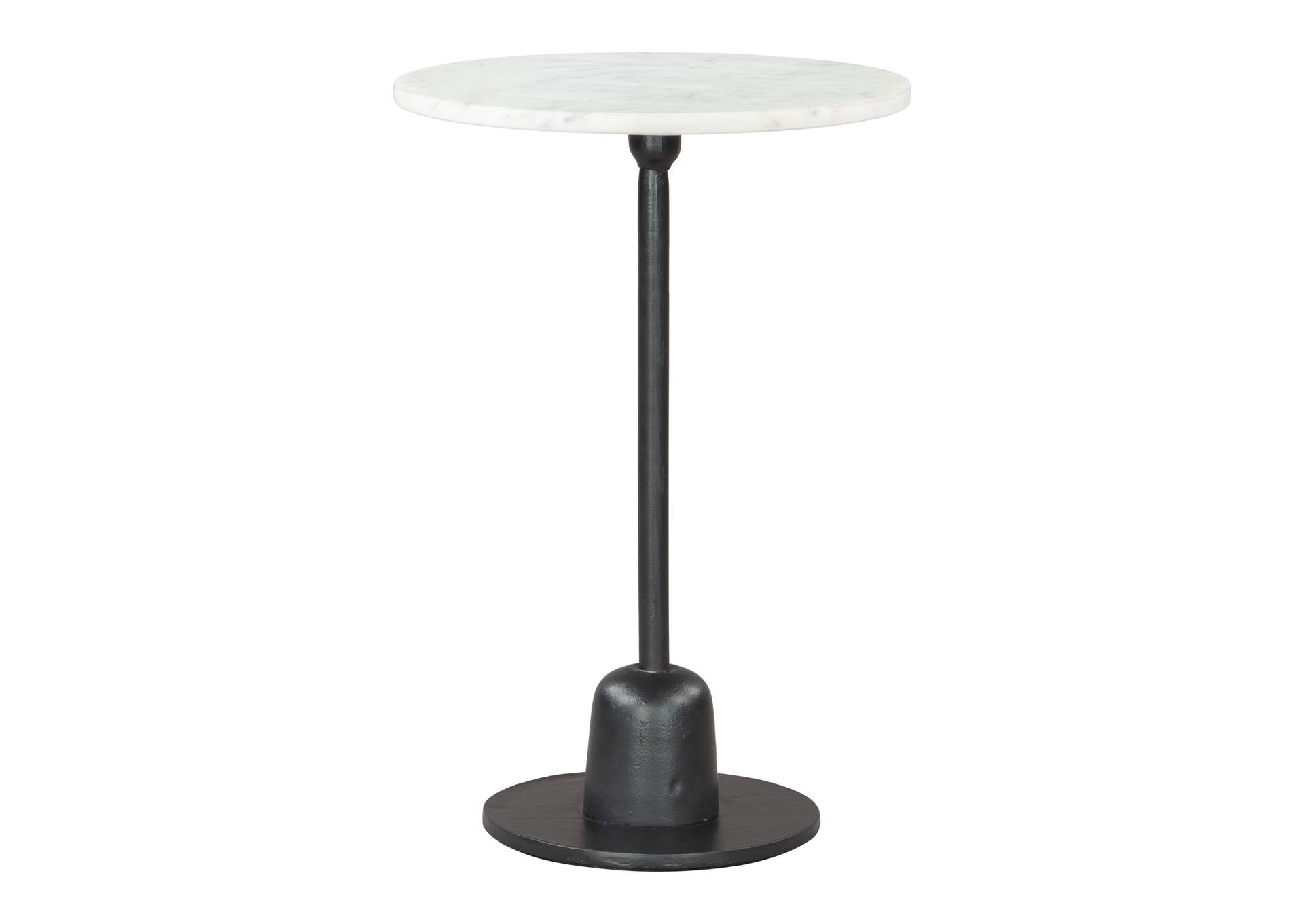 Whammy Side Table White & Black,Zuo
