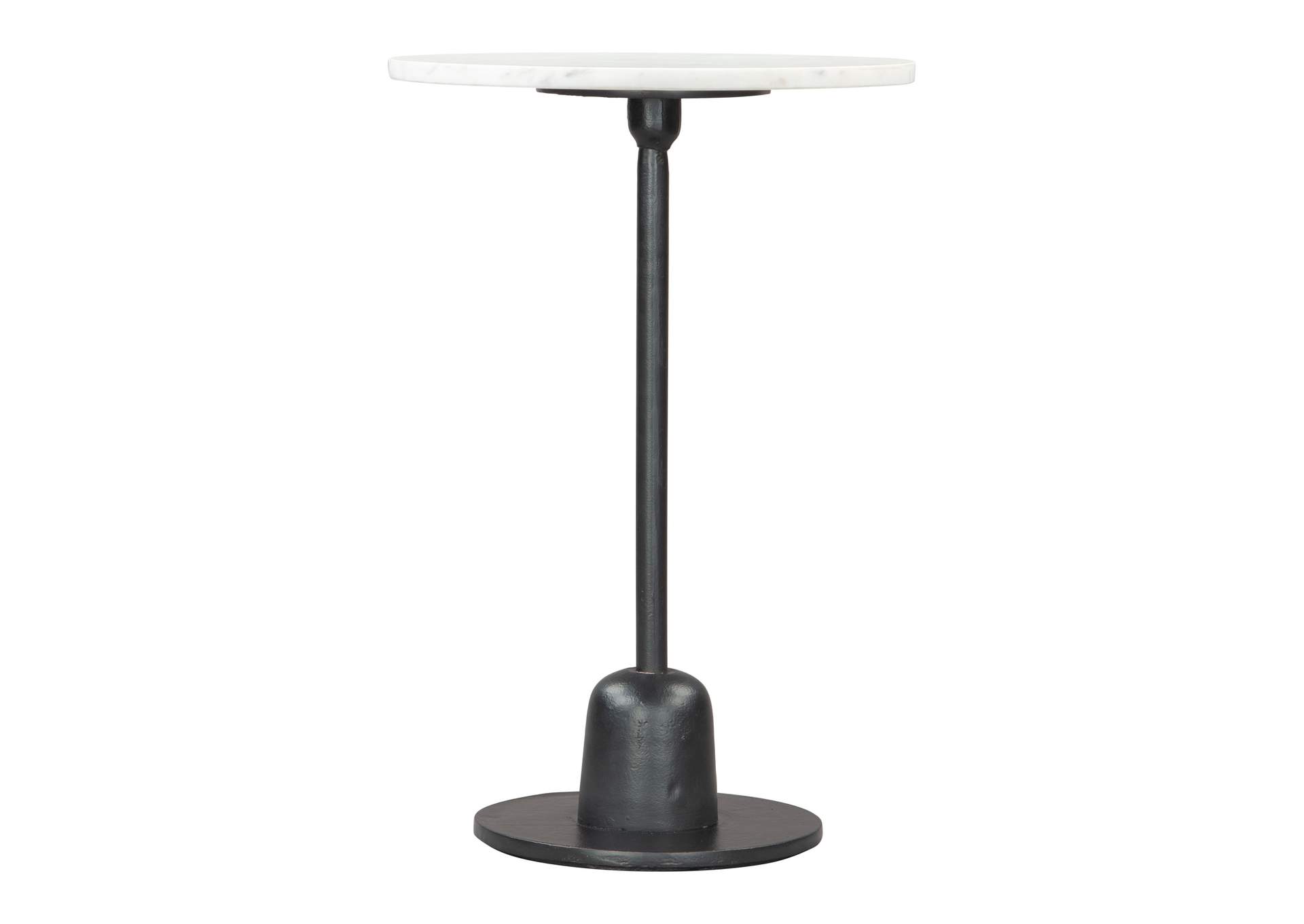 Whammy Side Table White & Black,Zuo