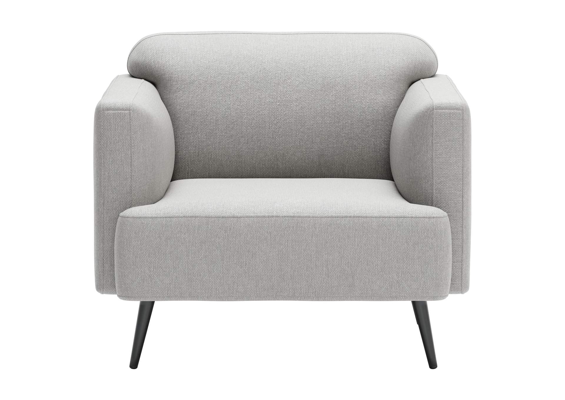 Amsterdam Arm Chair Light Gray,Zuo