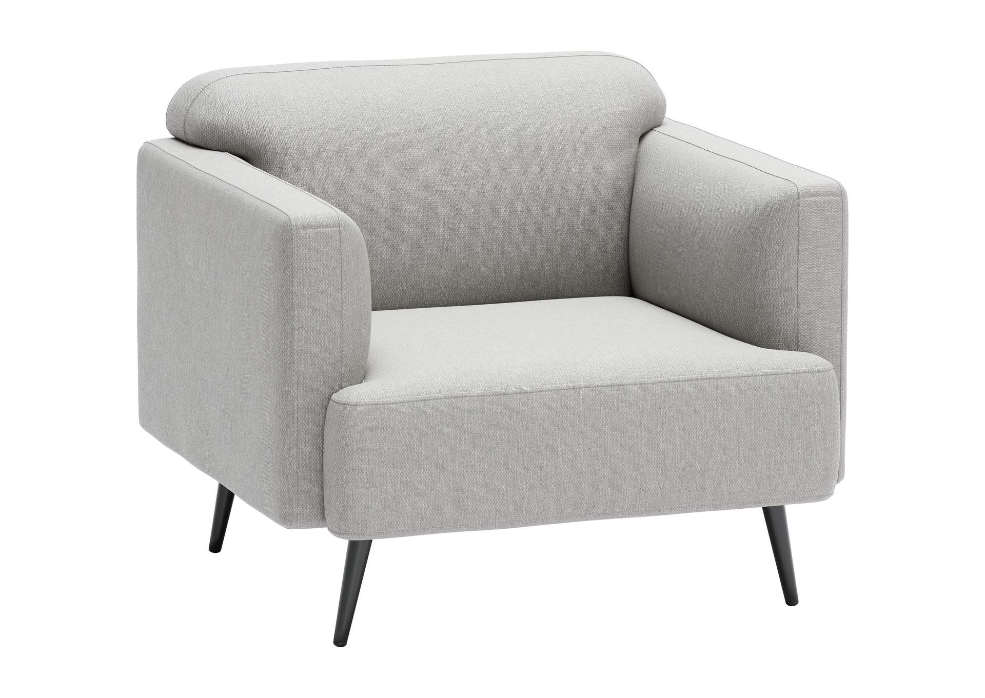 Amsterdam Arm Chair Light Gray,Zuo