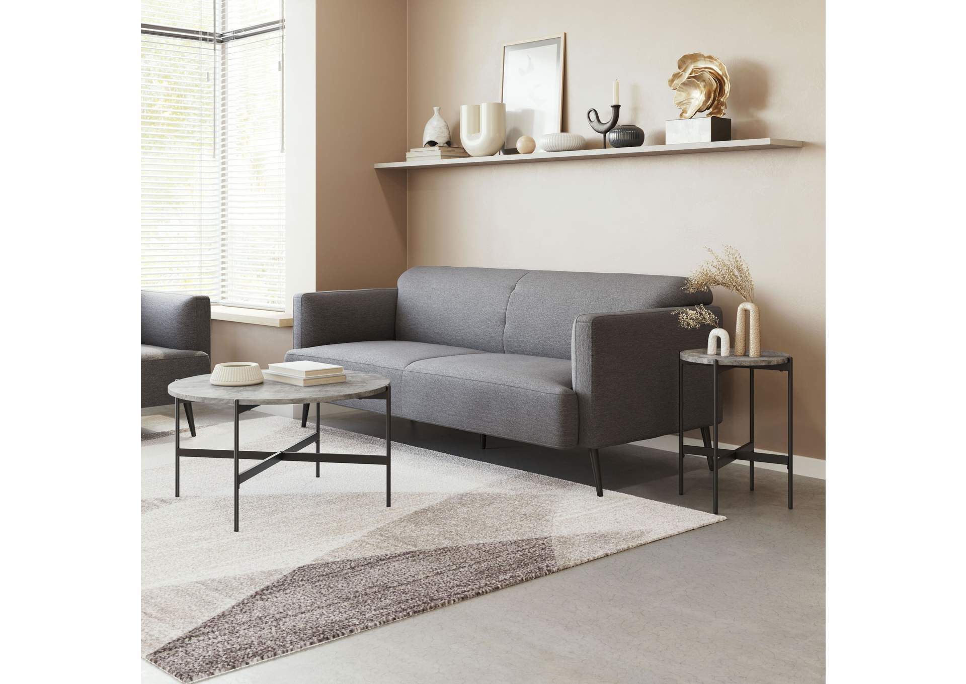 Amsterdam Sofa Slate Gray,Zuo