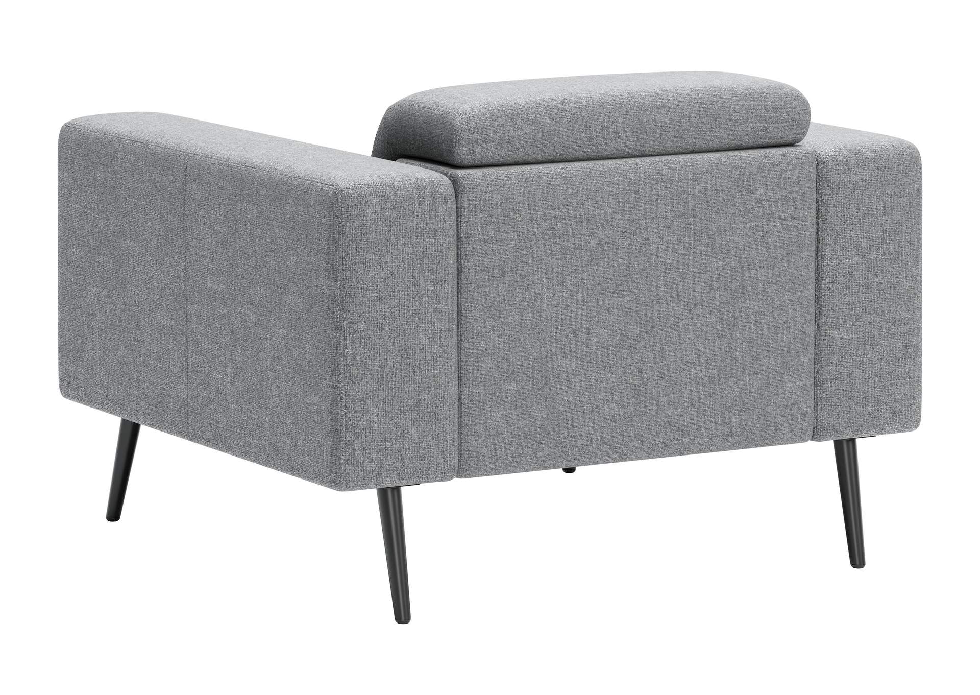 Milan Arm Chair Dark Gray,Zuo
