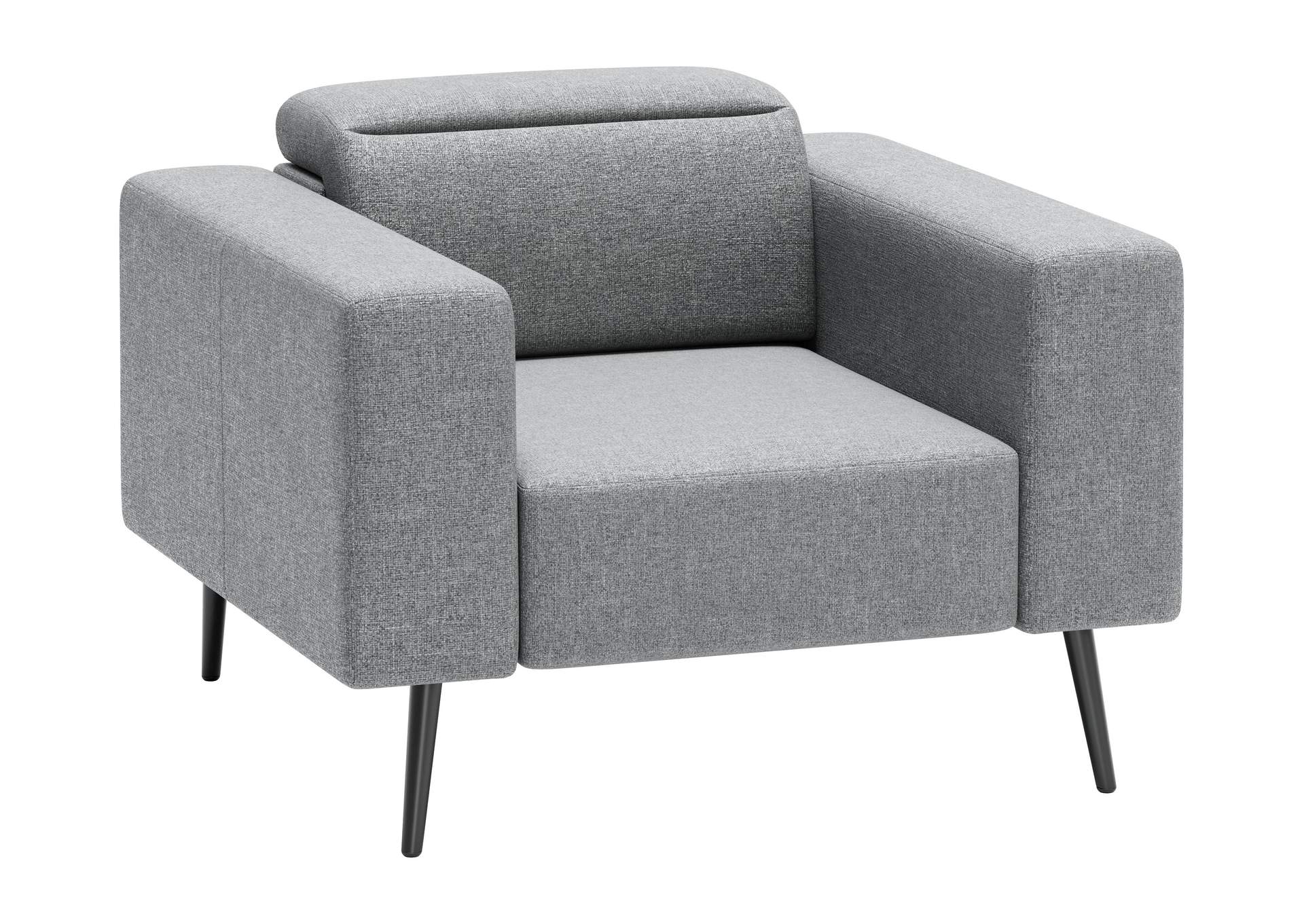 Milan Arm Chair Dark Gray,Zuo
