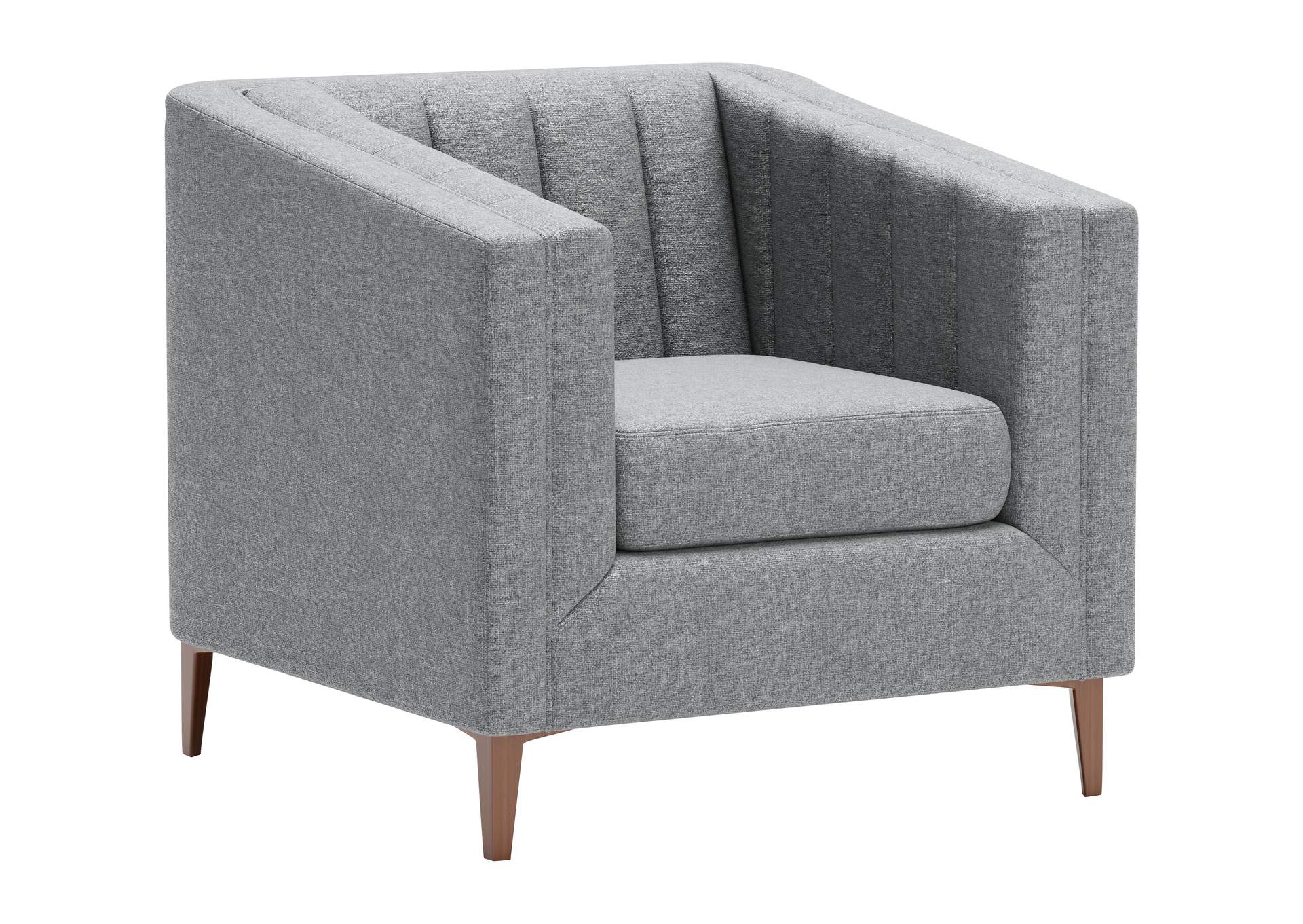 Nantucket Arm Chair Dark Gray,Zuo