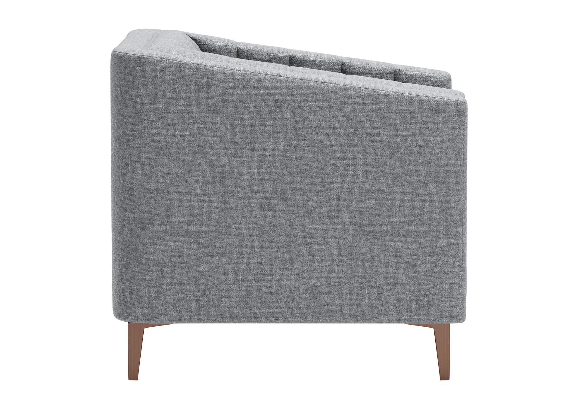 Nantucket Arm Chair Dark Gray,Zuo