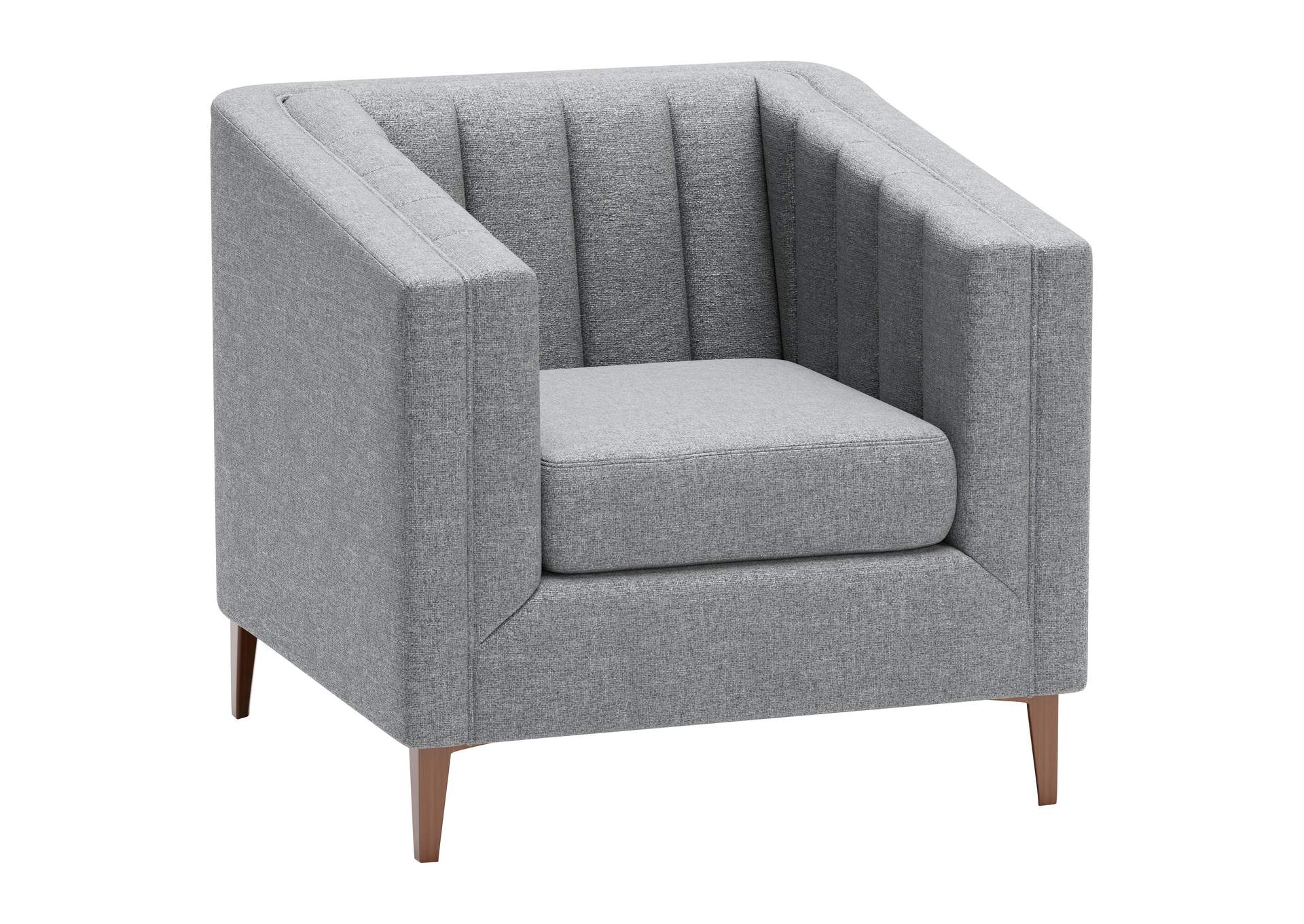 Nantucket Arm Chair Dark Gray,Zuo
