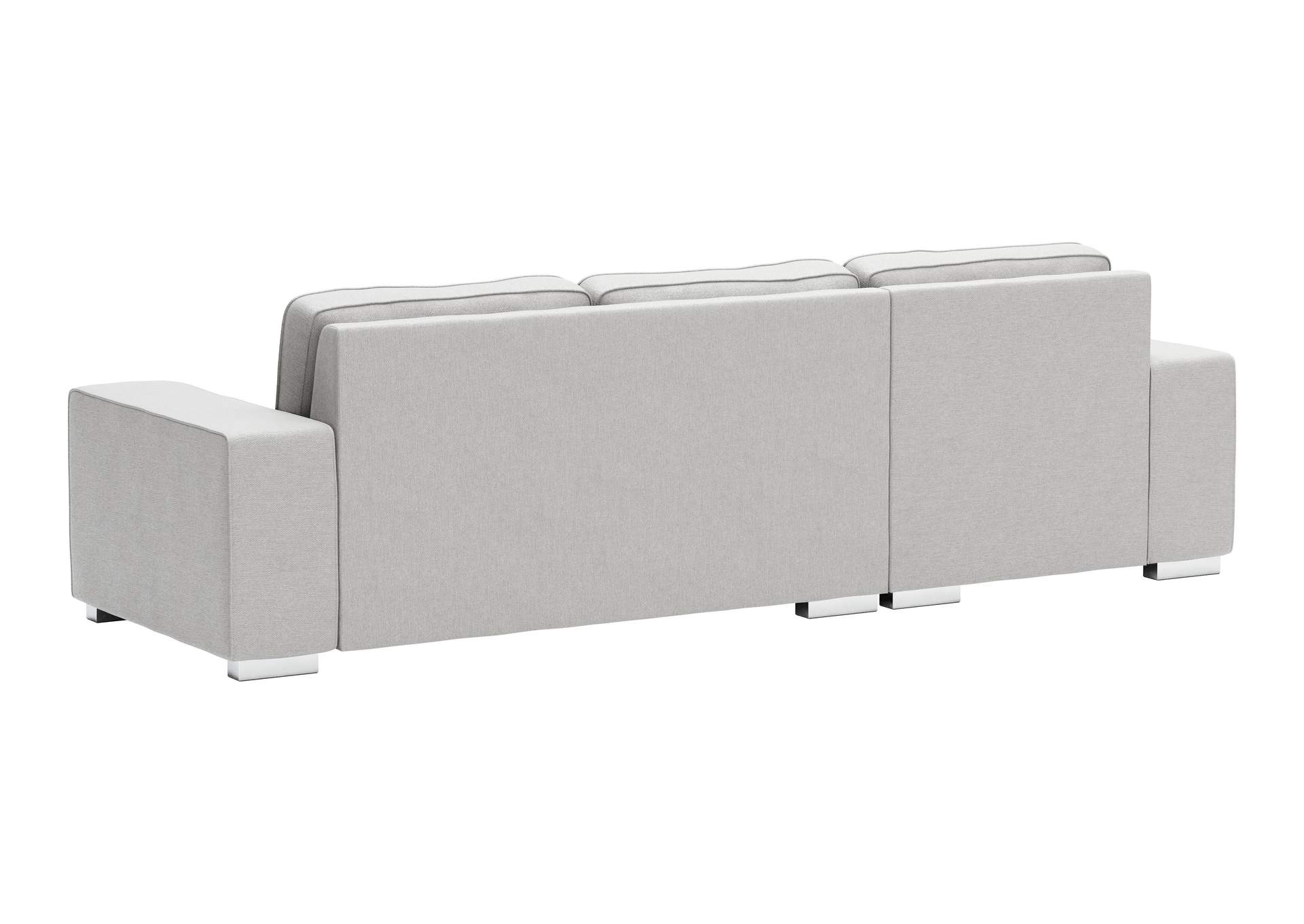 Brickell Sectional Light Gray,Zuo