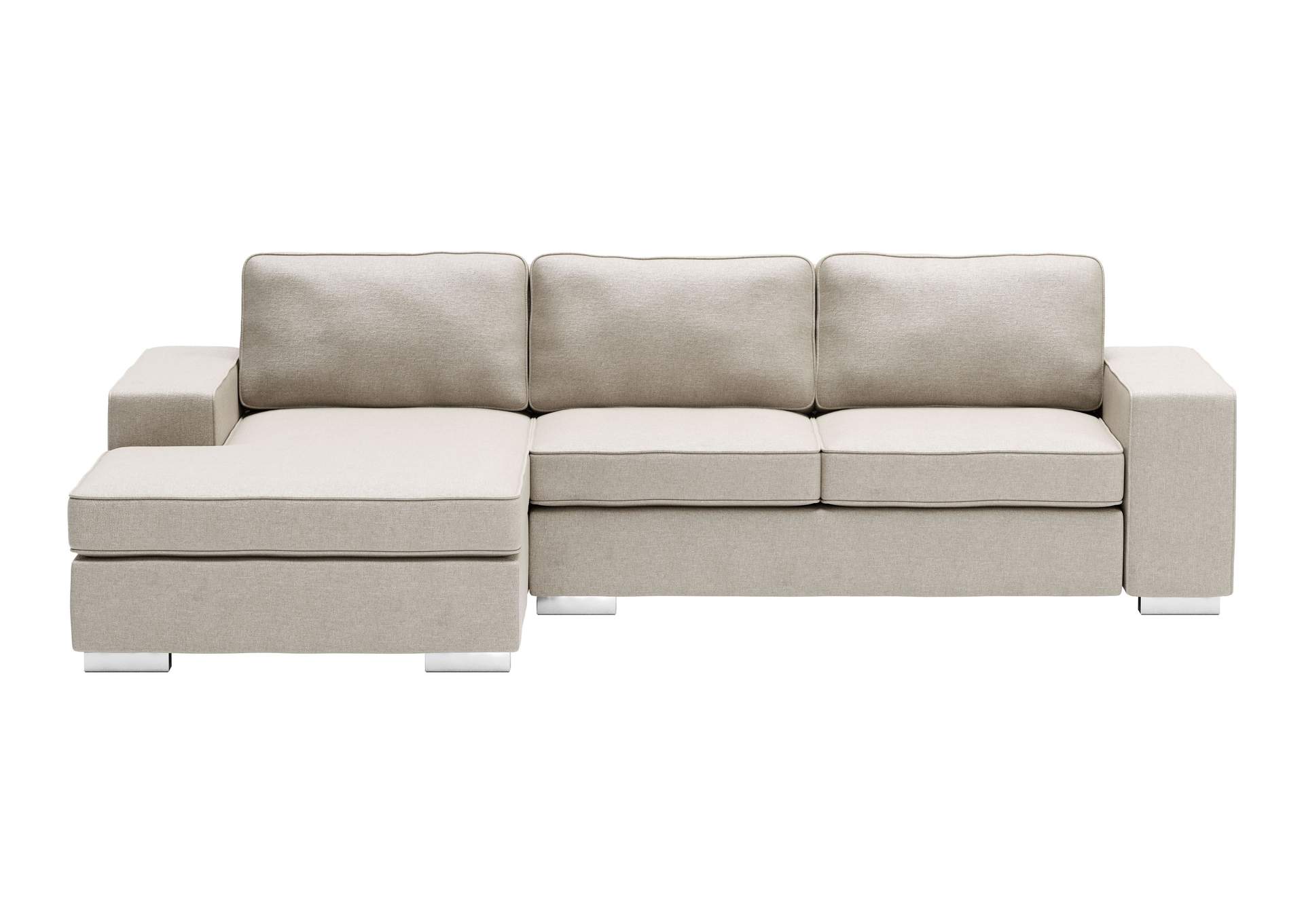 Brickell Sectional Beige,Zuo