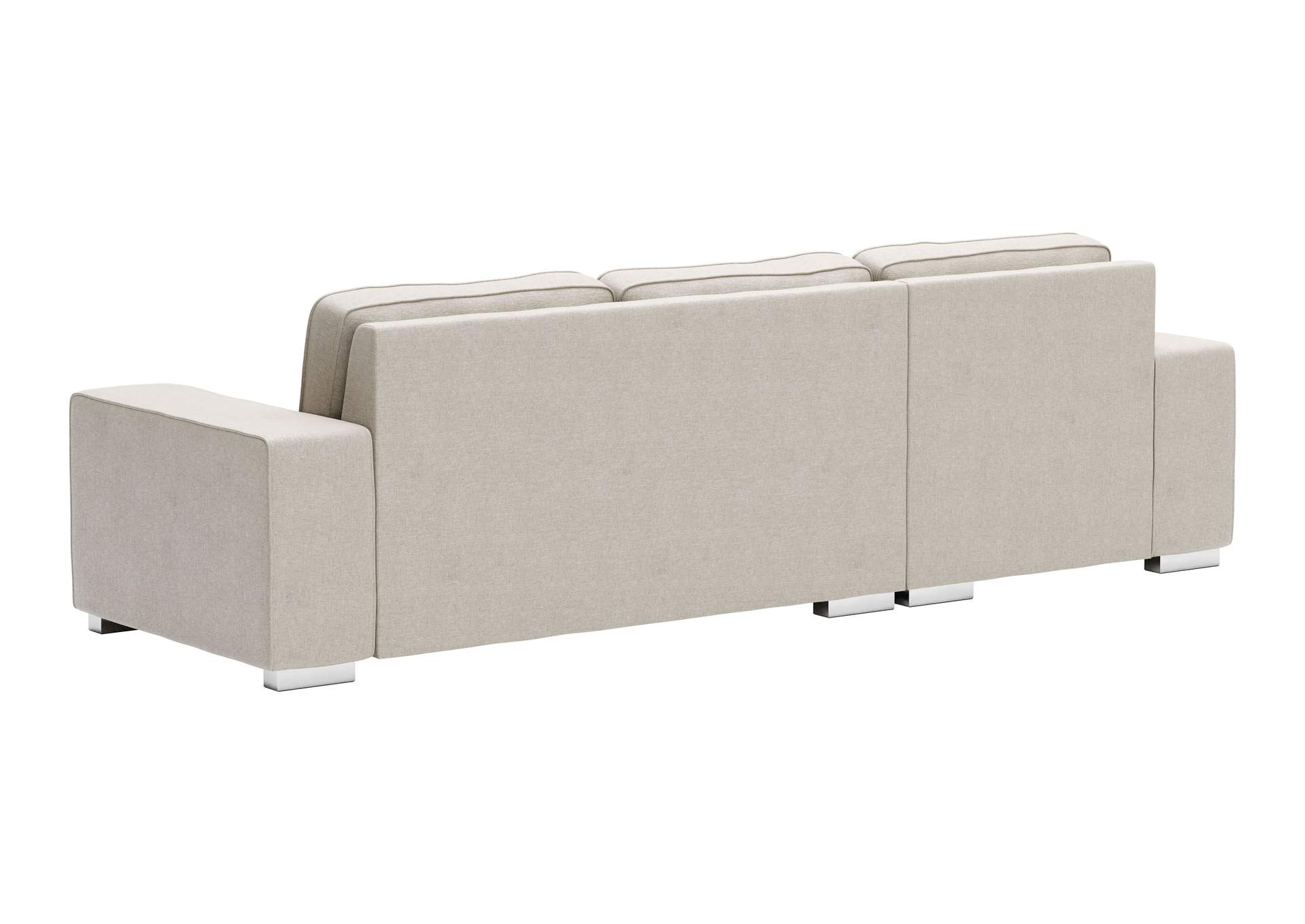 Brickell Sectional Beige,Zuo