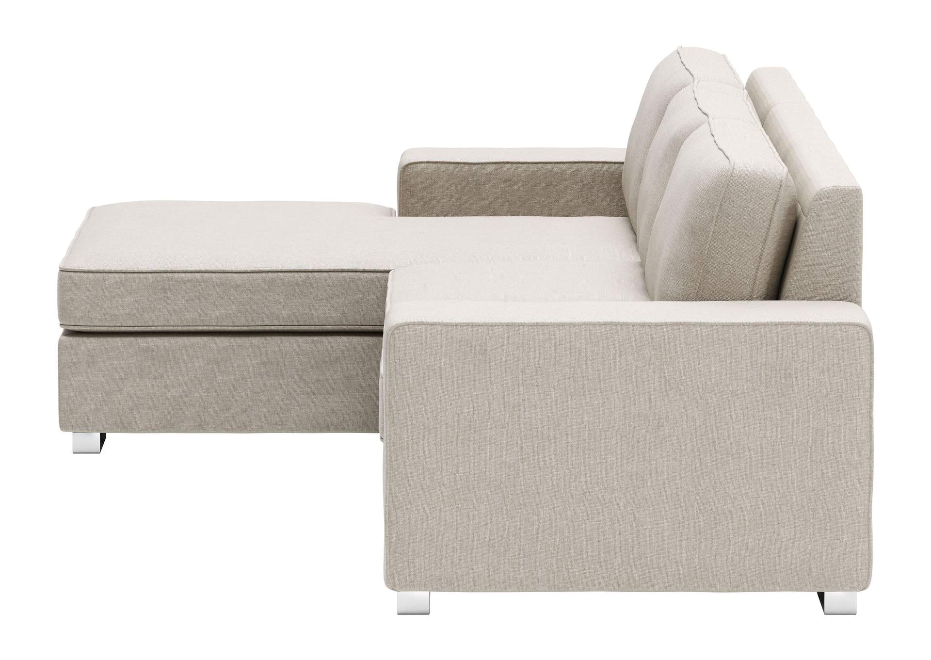 Brickell Sectional Beige,Zuo