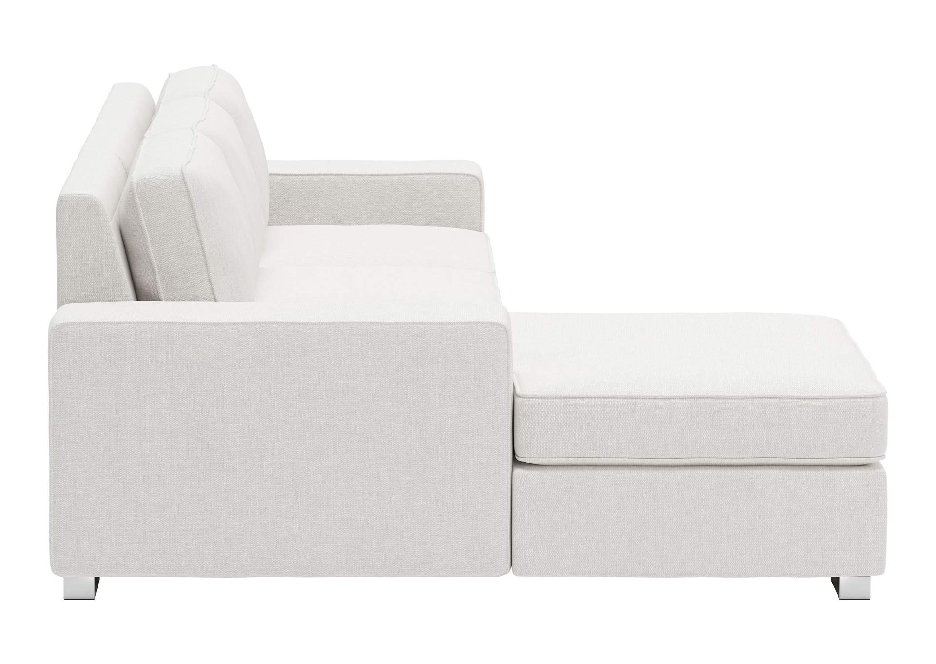 Brickell Sectional White,Zuo