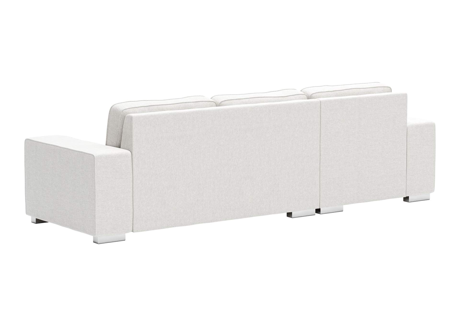 Brickell Sectional White,Zuo
