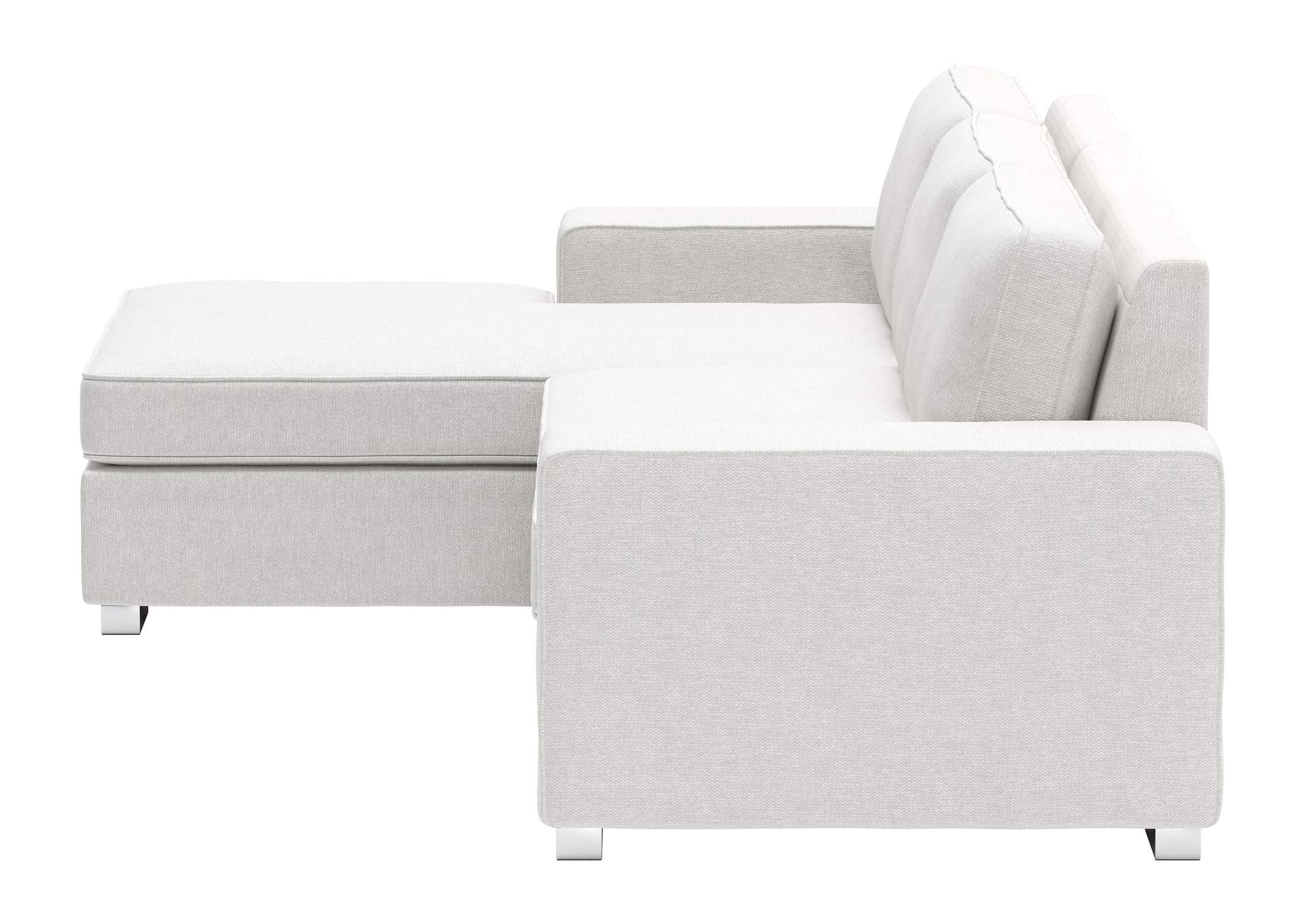 Brickell Sectional White,Zuo