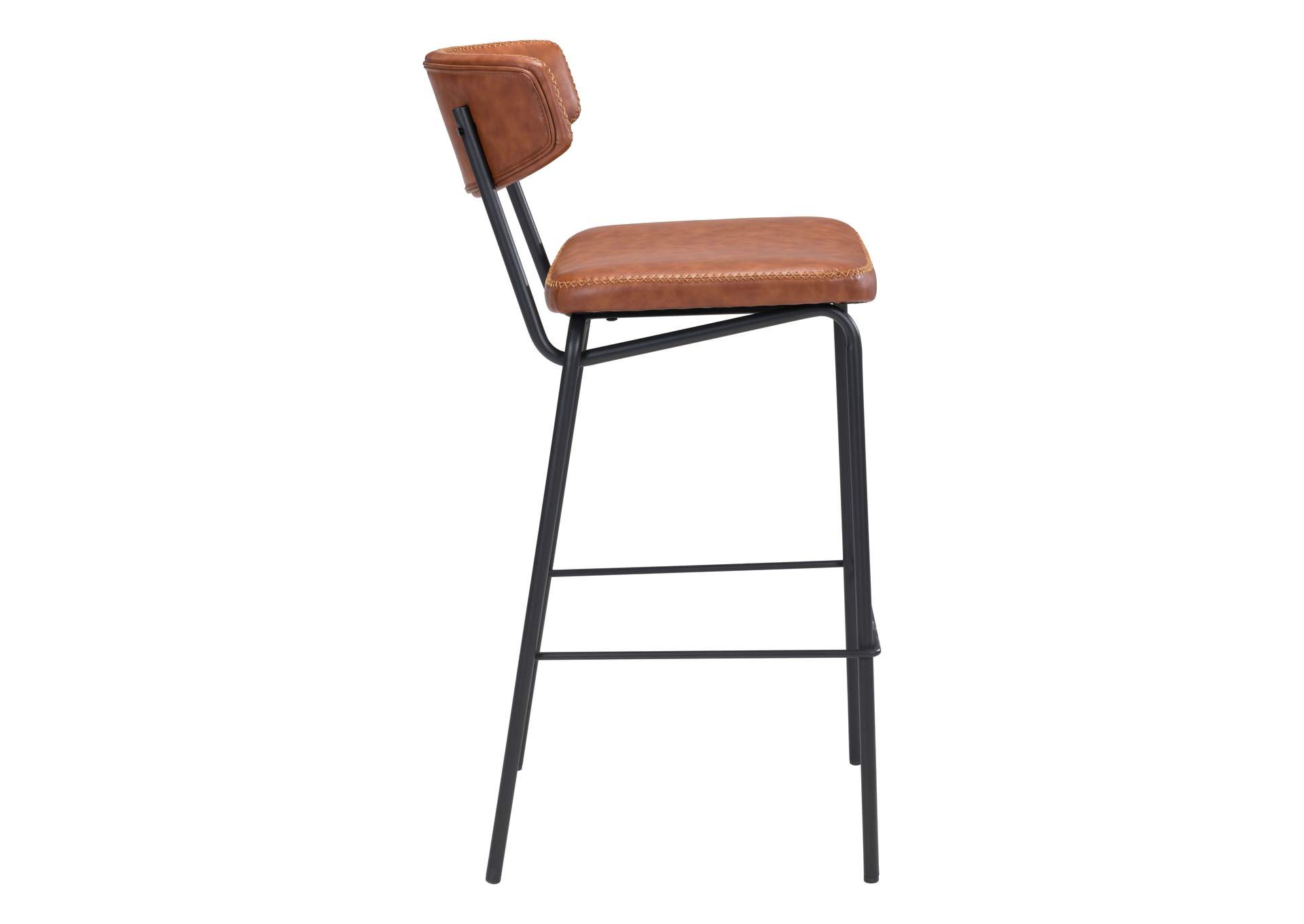 Sharon Barstool (Set Of 4) Vintage Brown,Zuo