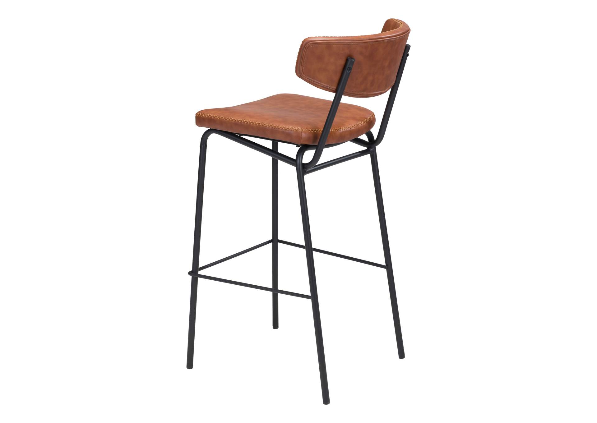 Sharon Barstool (Set Of 4) Vintage Brown,Zuo