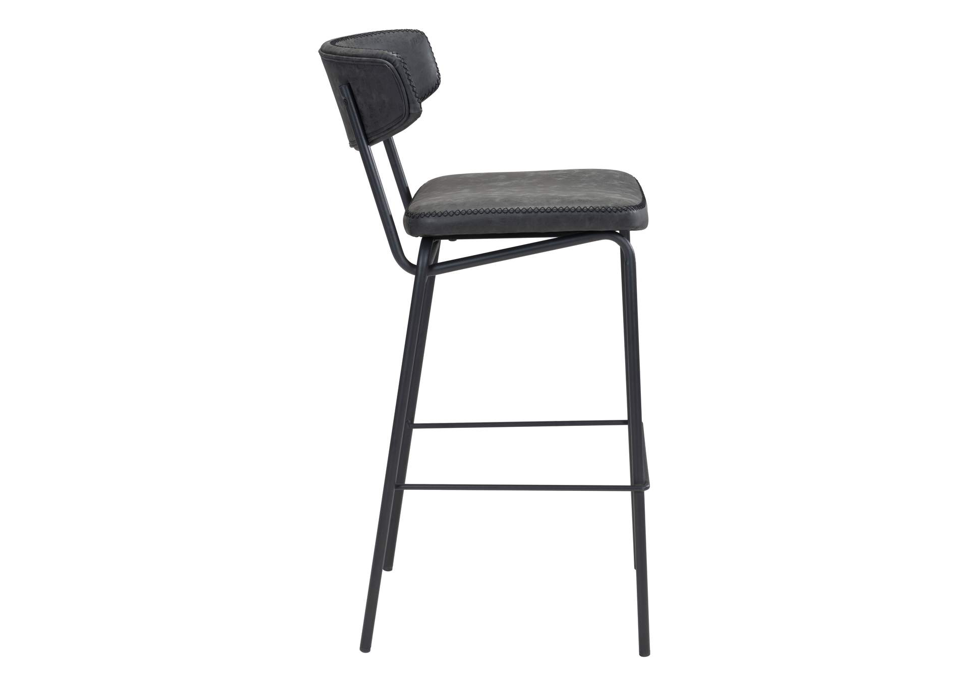 Sharon Barstool (Set Of 4) Vintage Black,Zuo
