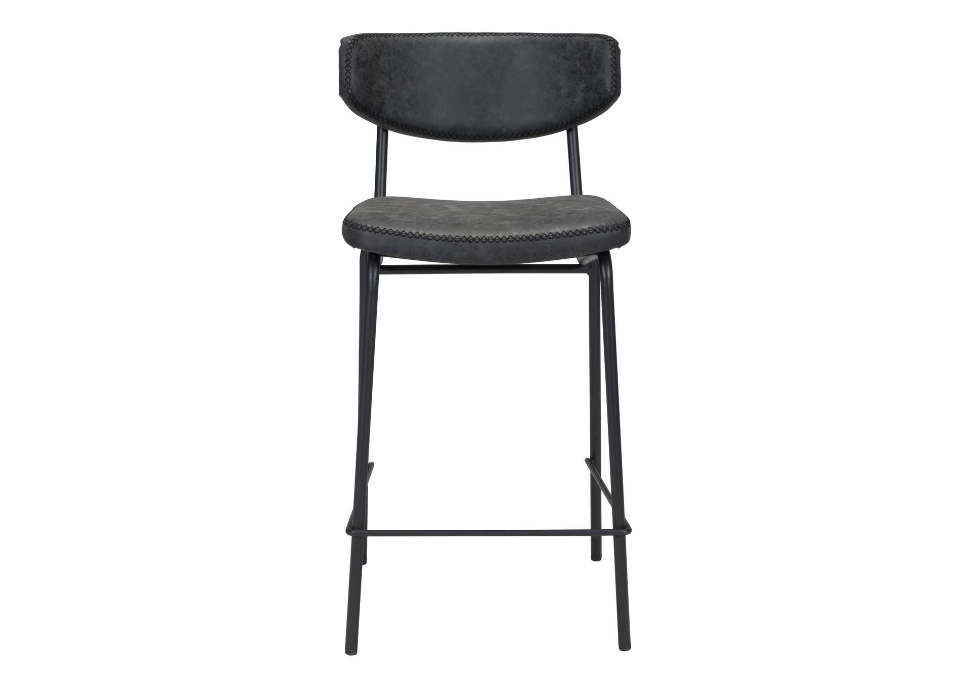 Sharon Counter Stool (Set Of 4) Vintage Black,Zuo