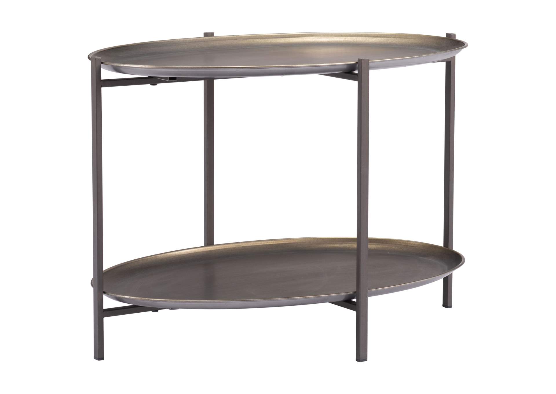 Bronson Coffee Table Bronze,Zuo