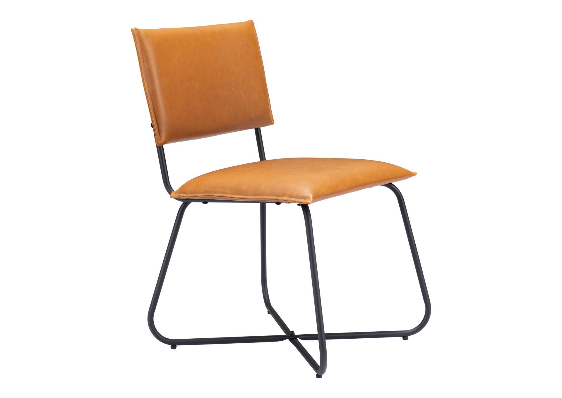 Grantham Dining Chair (Set Of 2) Tan,Zuo