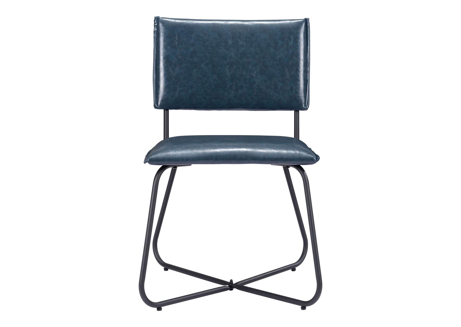 Grantham Dining Chair (Set Of 2) Vintage Dark Blue,Zuo